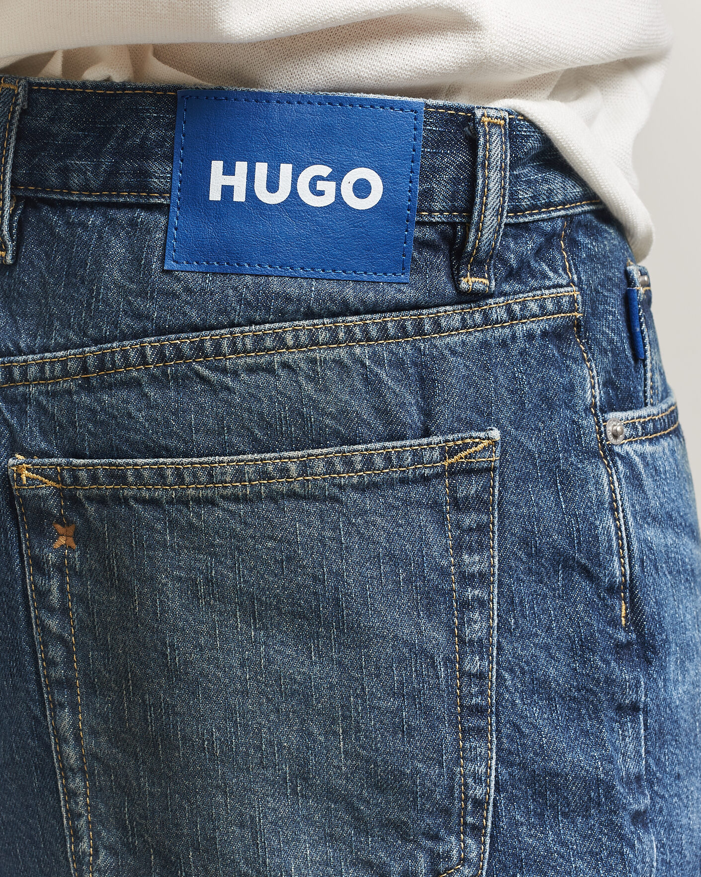 Herr | Shorts | HUGO | Mason Denim Shorts Medium Blue