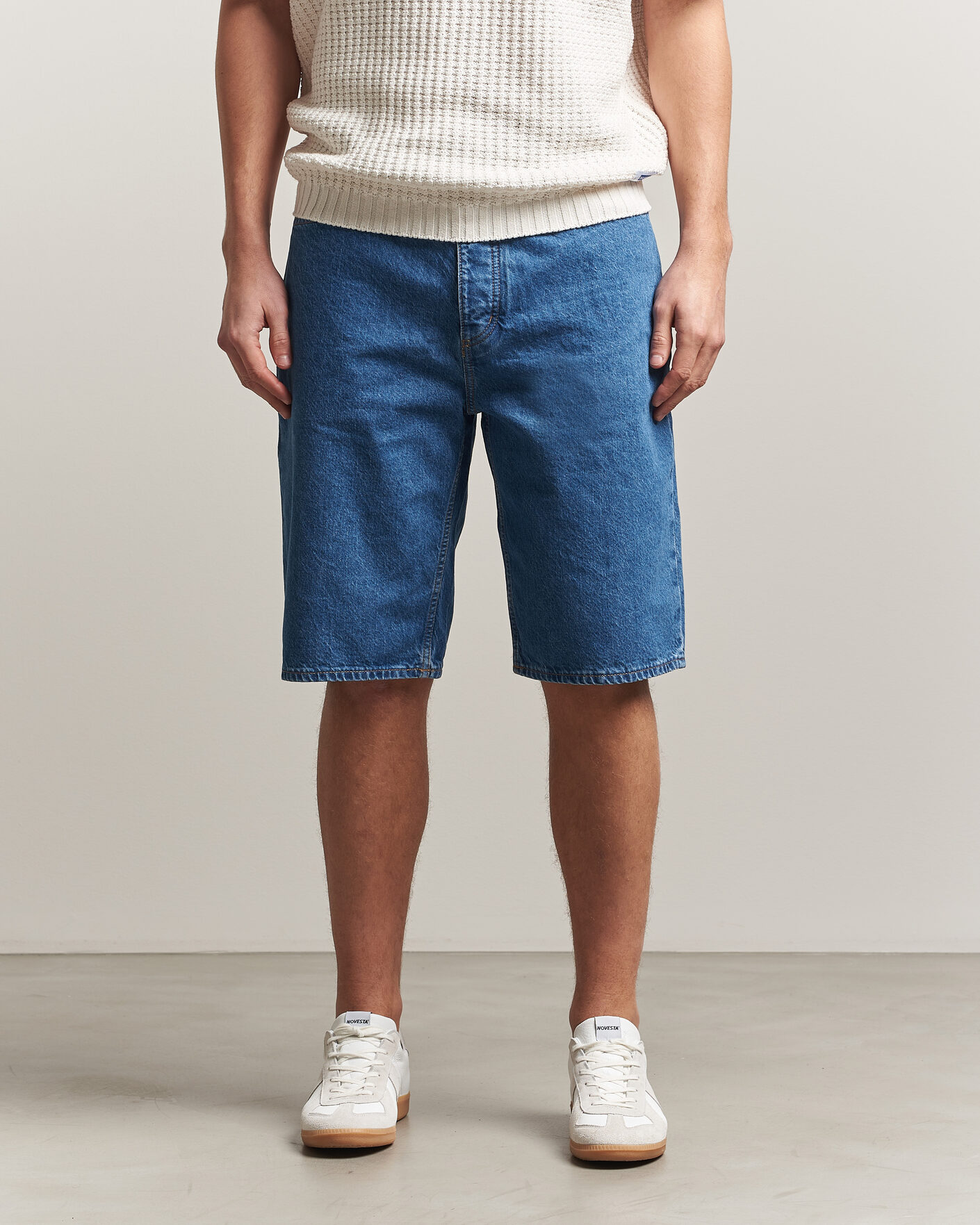 Herr | Shorts | HUGO | Skate Denim Shorts Medium Blue