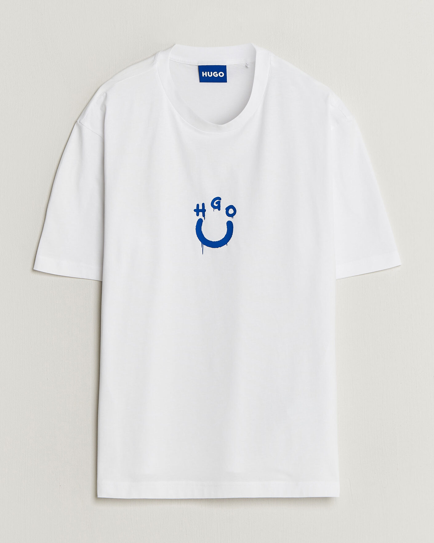 Herr | T-Shirts | HUGO | Norizom Printed Crew Neck T-Shirt White