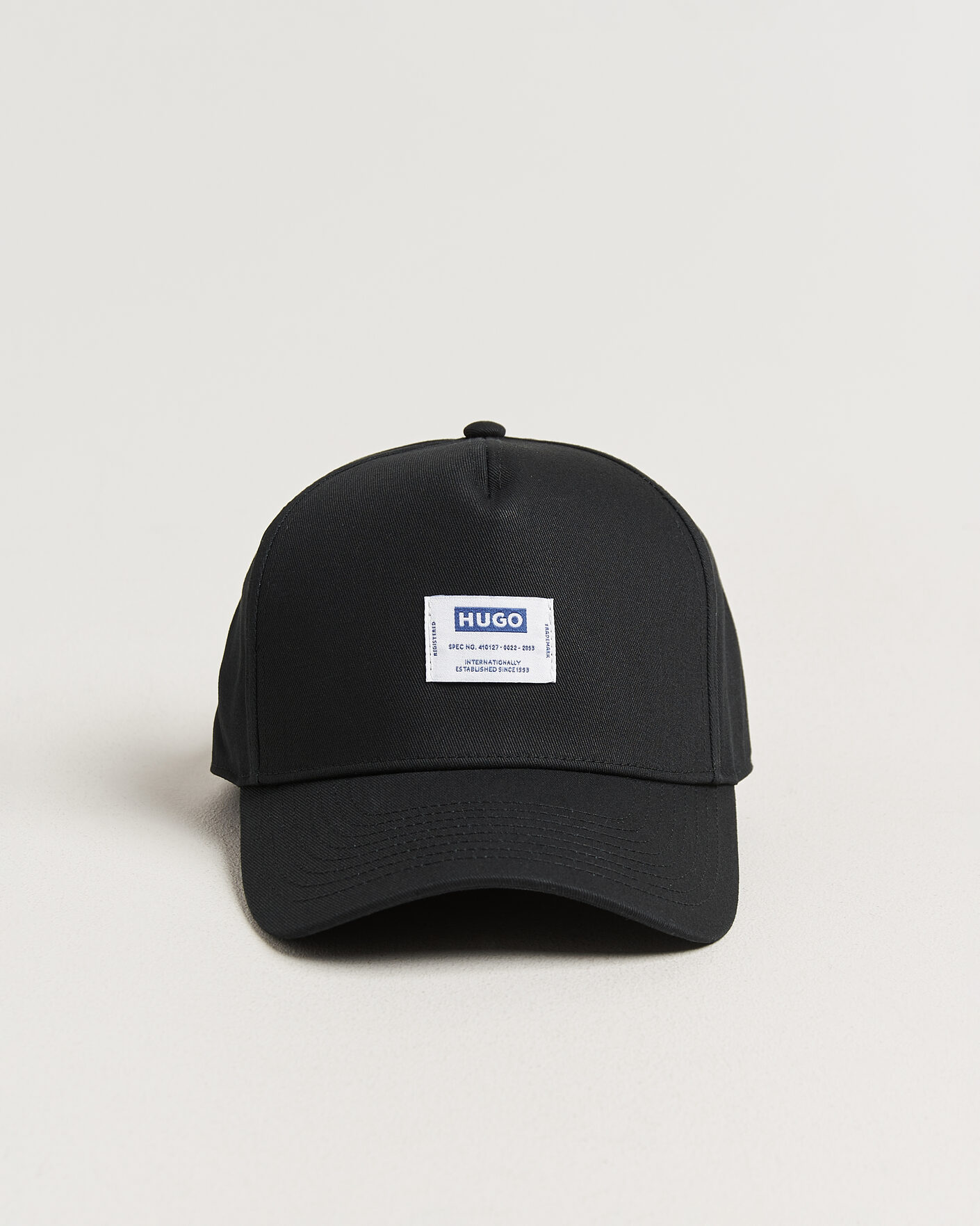Herr | Hattar & kepsar | HUGO | Merk Logo Cap Black