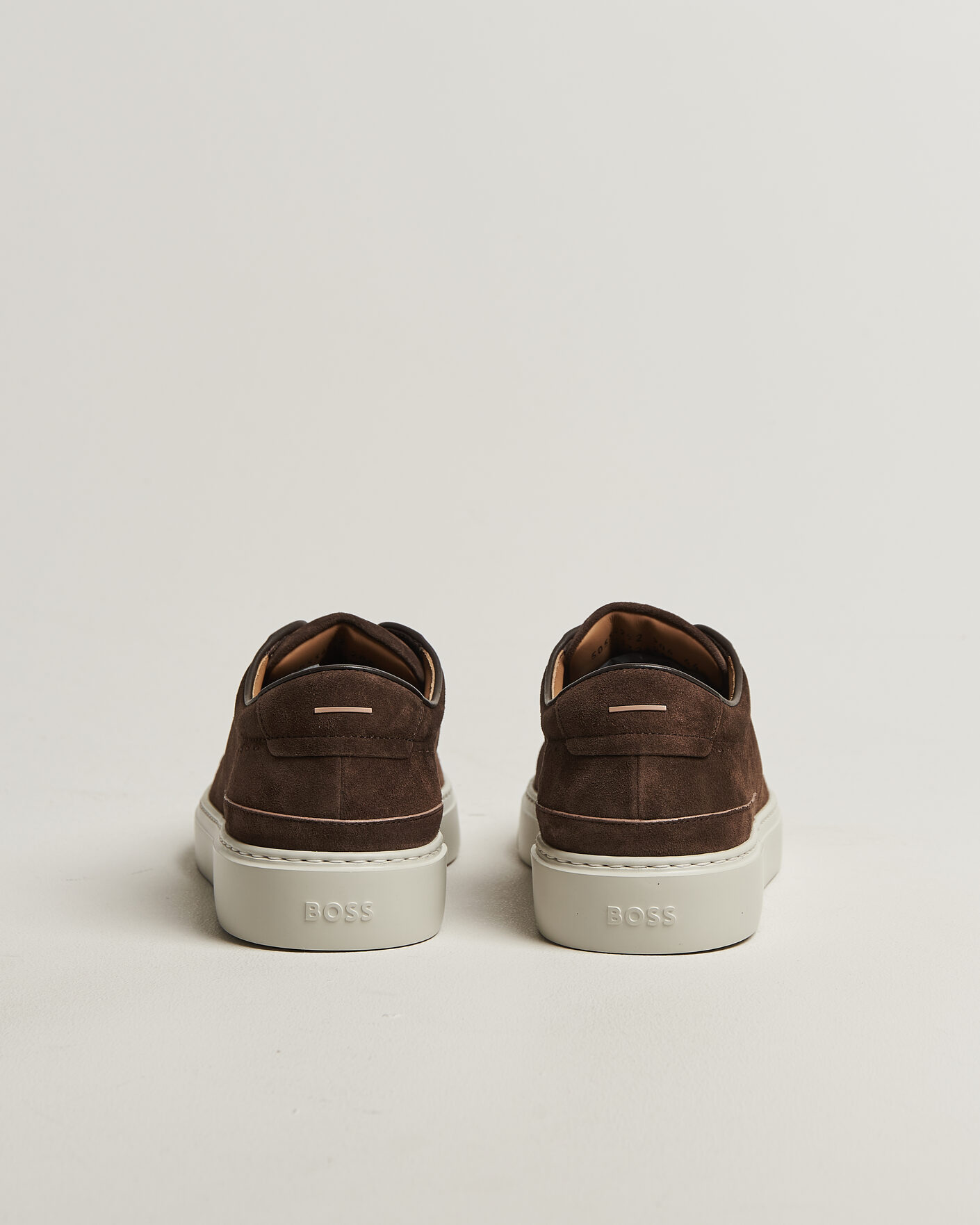 Herr | Sneakers | BOSS CAMEL | Gary Suede Sneaker Dark Brown