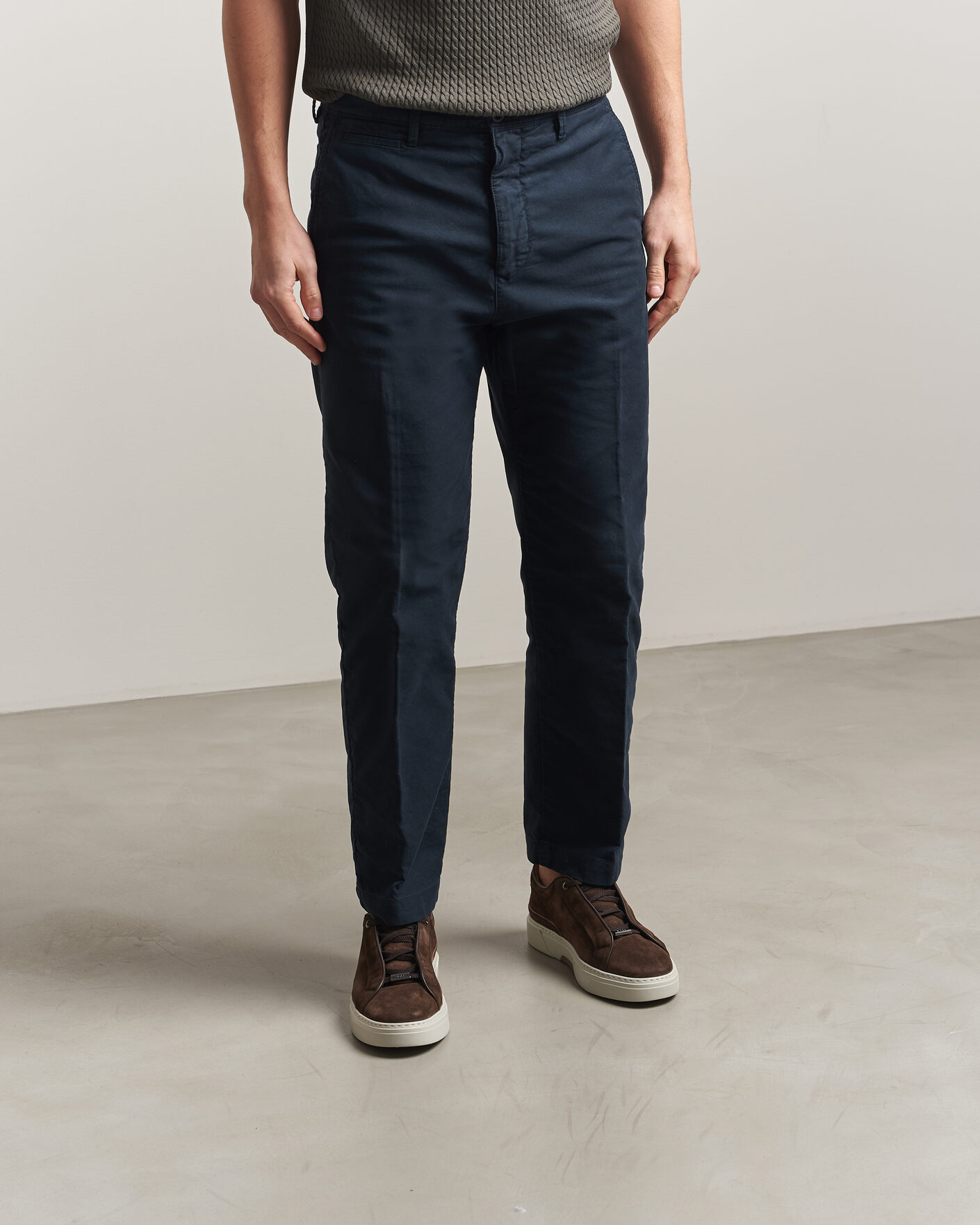 Herr | Sneakers | BOSS CAMEL | Gary Suede Sneaker Dark Brown