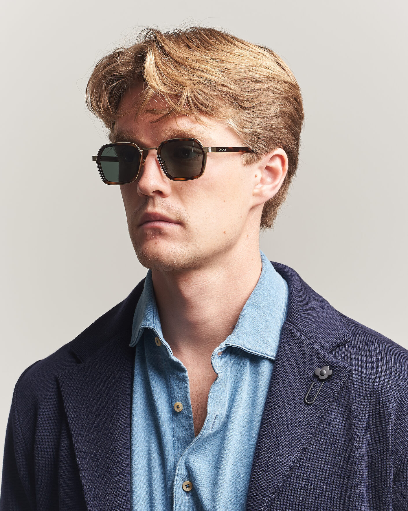 Herr | Solglasögon | Gucci | GG2074S Sunglasses Gold