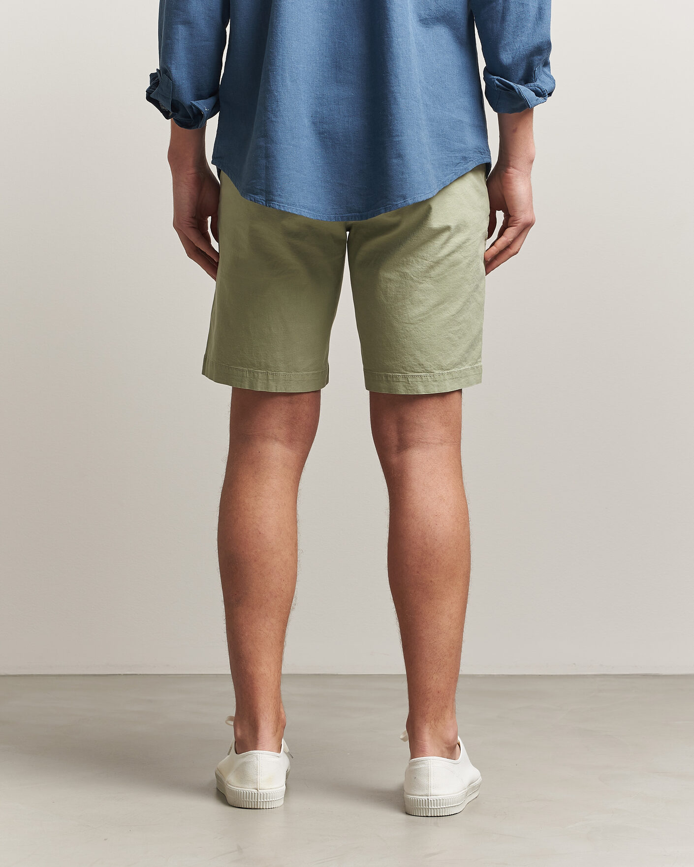 Herr | Shorts | Dockers | Slim Cotton/Linen Shorts Tea
