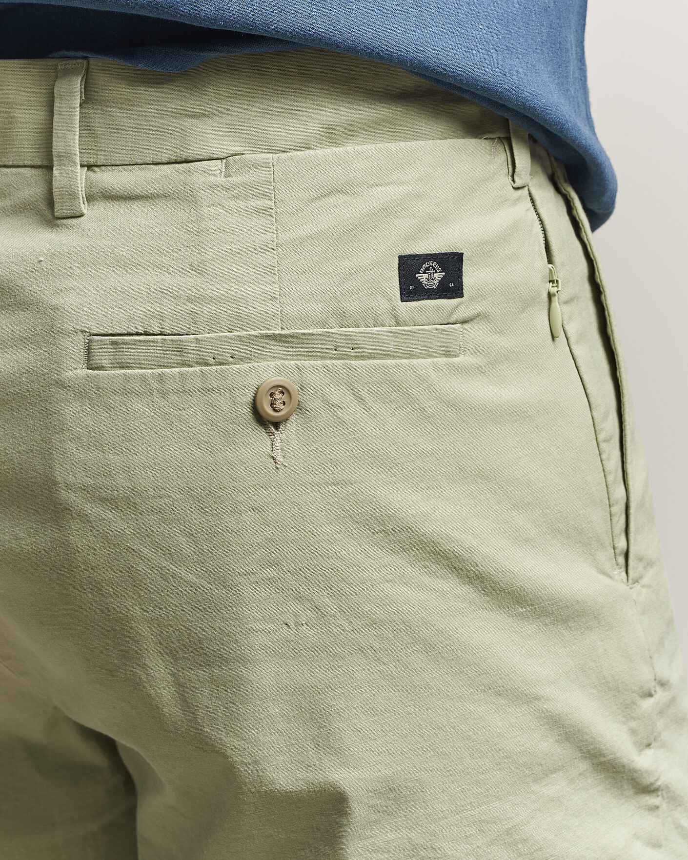 Herr | Shorts | Dockers | Slim Cotton/Linen Shorts Tea