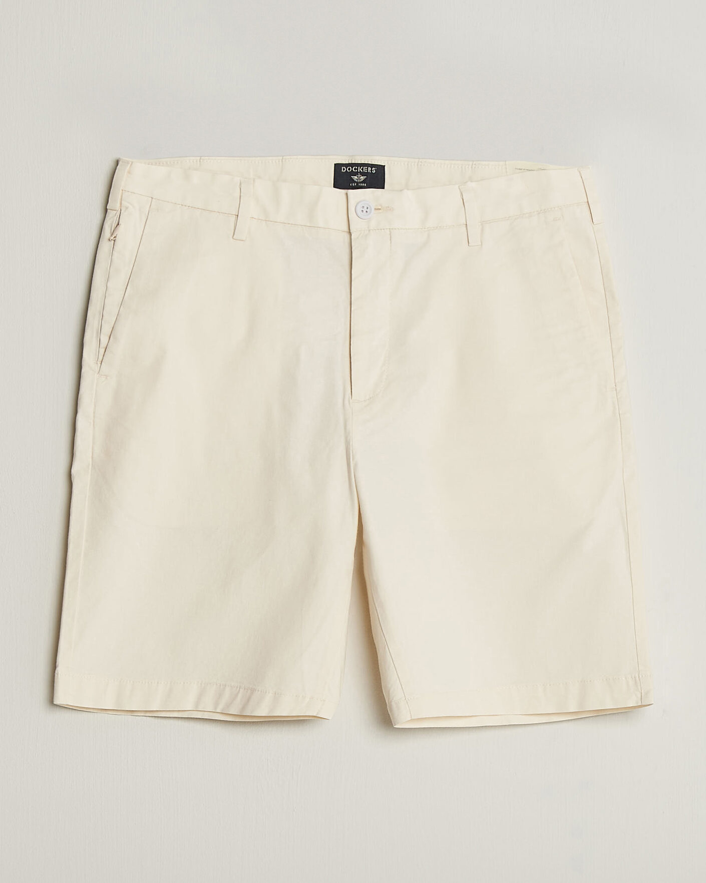 Herr | Shorts | Dockers | Slim Cotton/Linen Shorts Buttercream