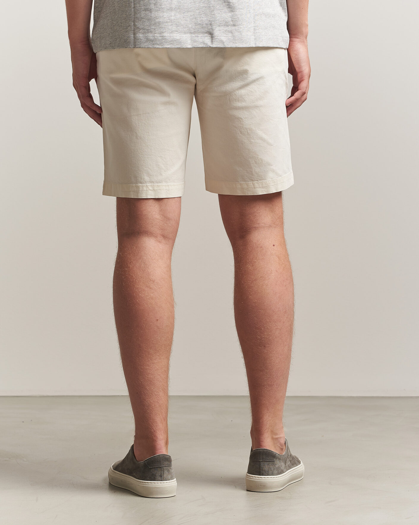 Herr | Shorts | Dockers | Slim Cotton/Linen Shorts Buttercream