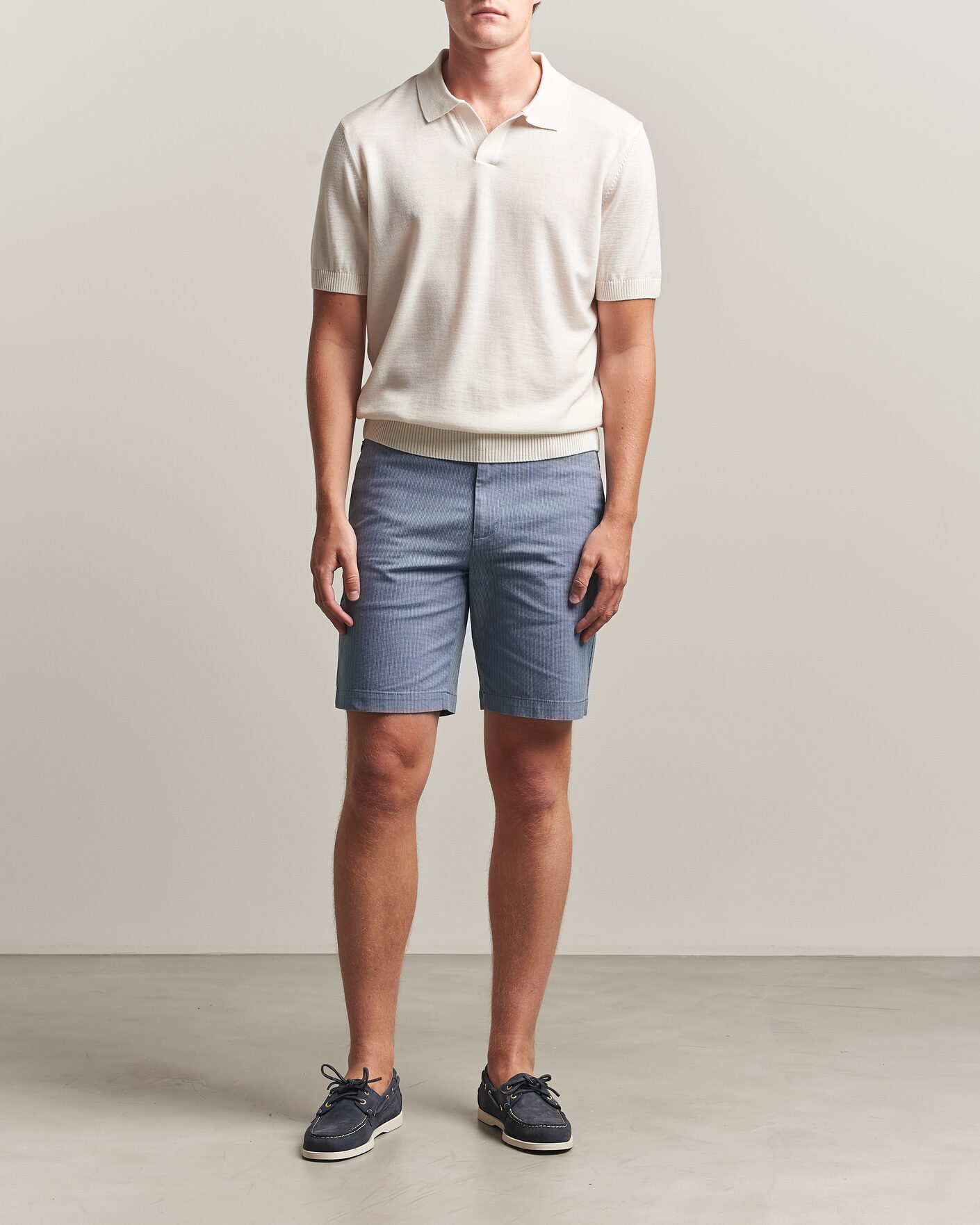 Herr | Shorts | Dockers | Slim Cotton/Linen Shorts Bering Sea
