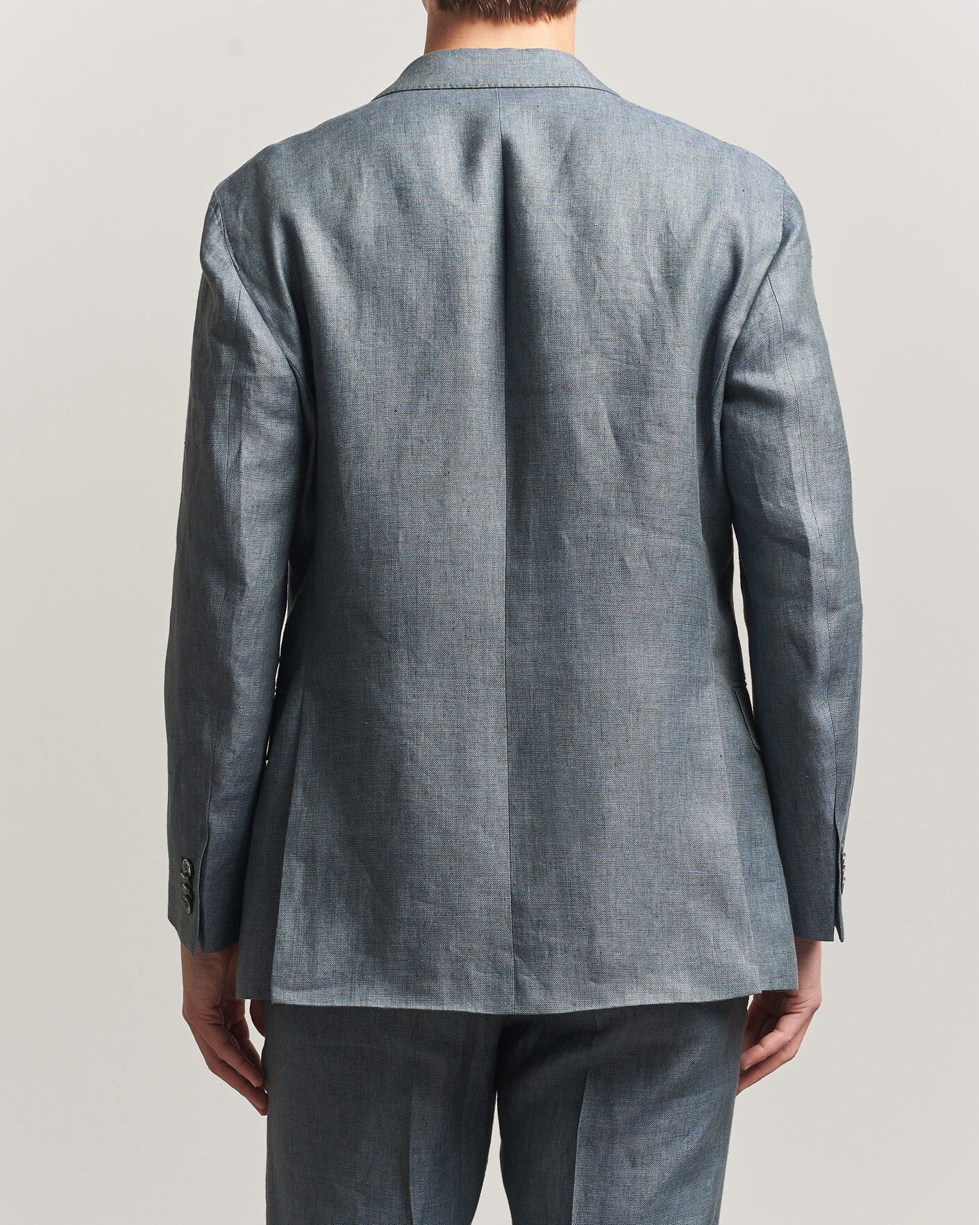 Herr | Kavajer | Oscar Jacobson | Robert Linen Blazer Olive