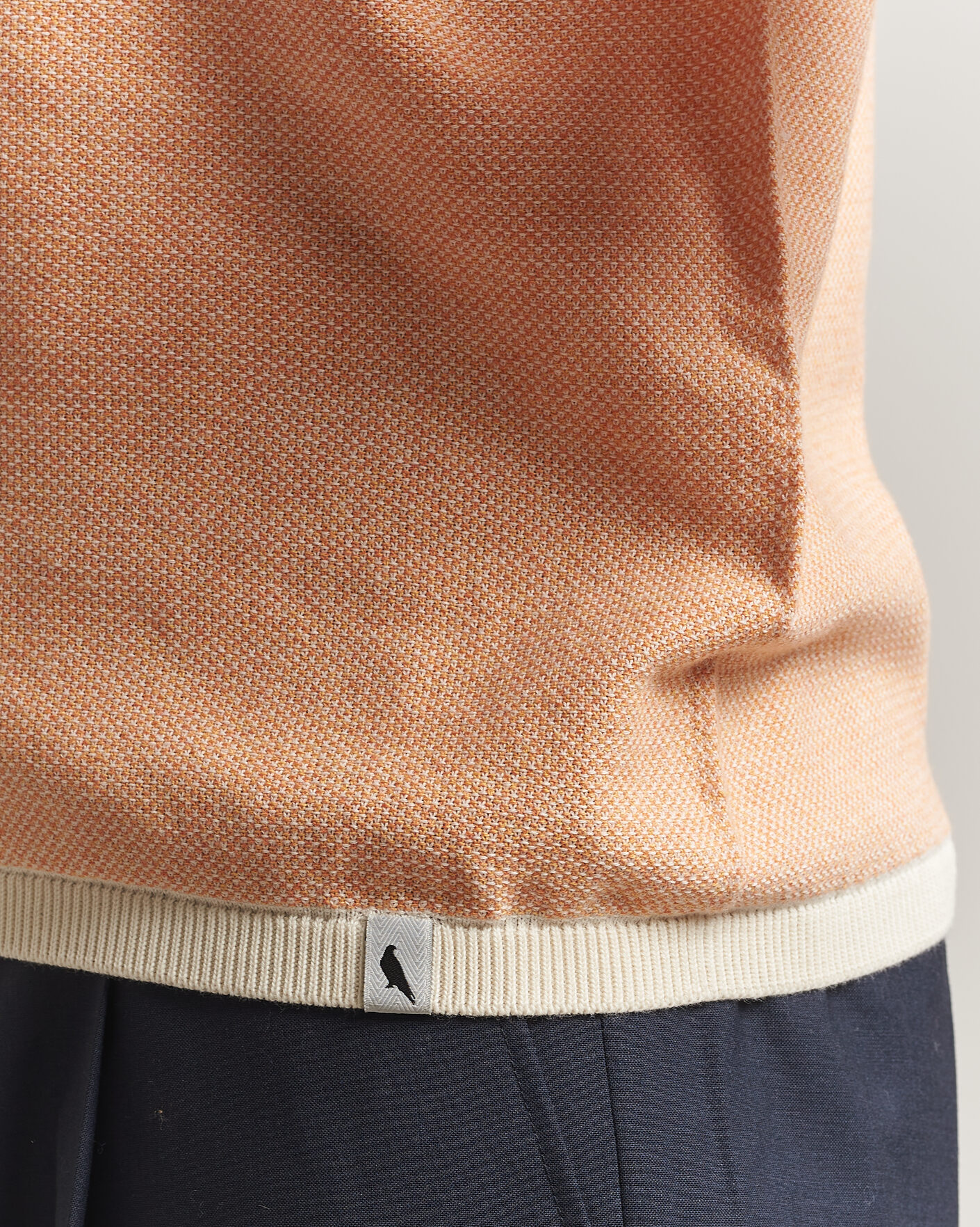 Herr | Pikéer | Peregrine | Lynton Cotton Polo Apricot