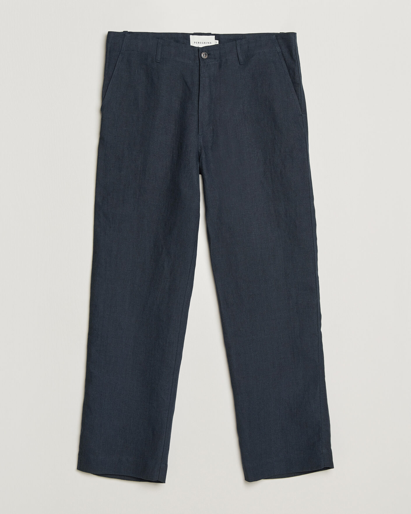 Herr | Byxor | Peregrine | Windsor Linen Trousers Navy
