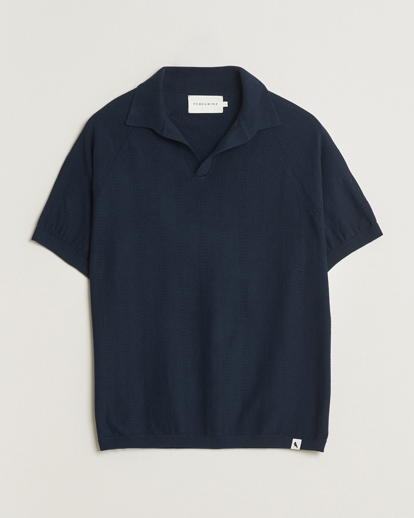 Herr | Pikéer | Peregrine | Alma Cotton Structure Polo Navy