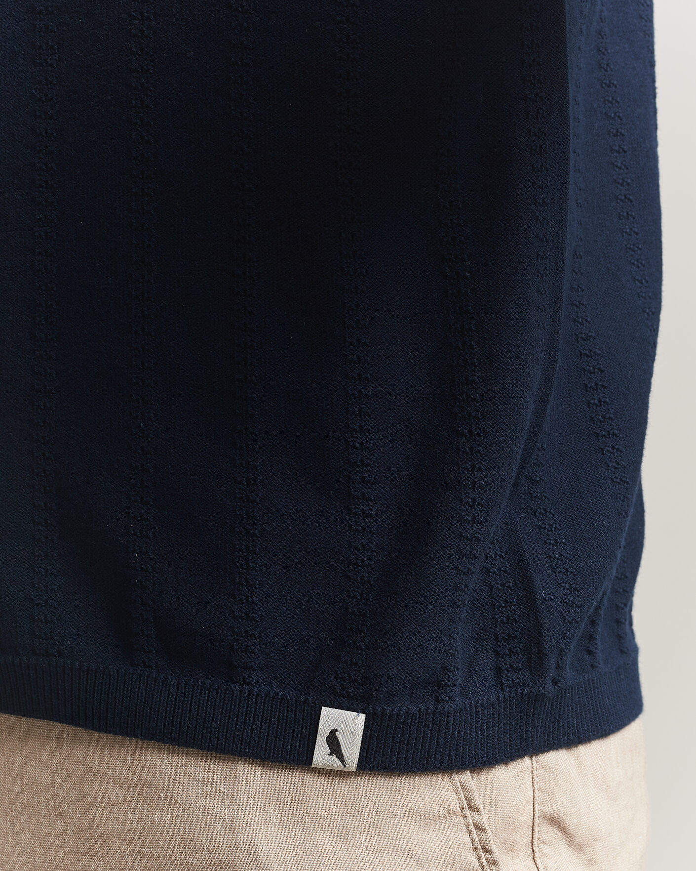 Herr | Pikéer | Peregrine | Alma Cotton Structure Polo Navy