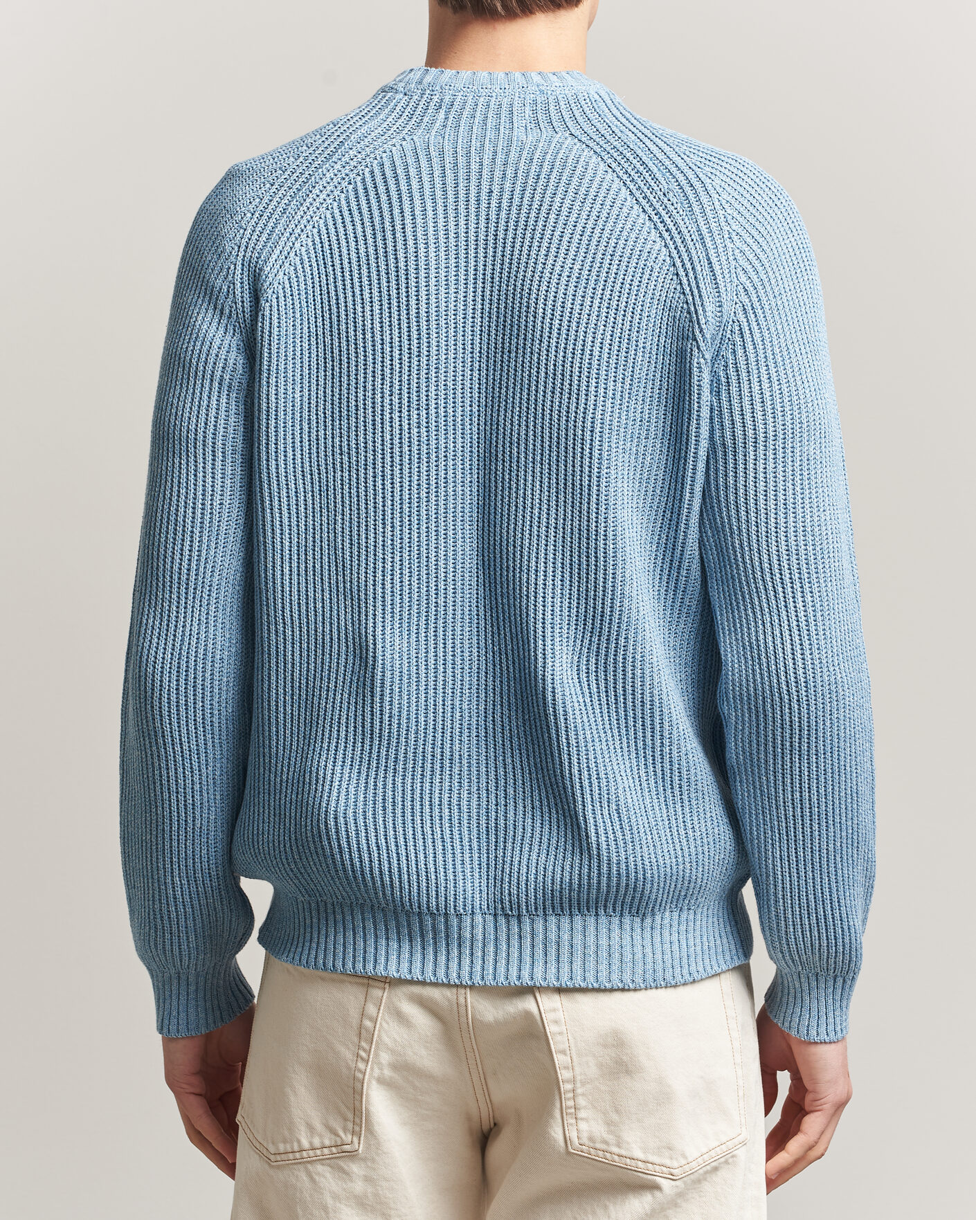 Herr | Tröjor | Peregrine | Harry Organic Cotton Sweater Ocean