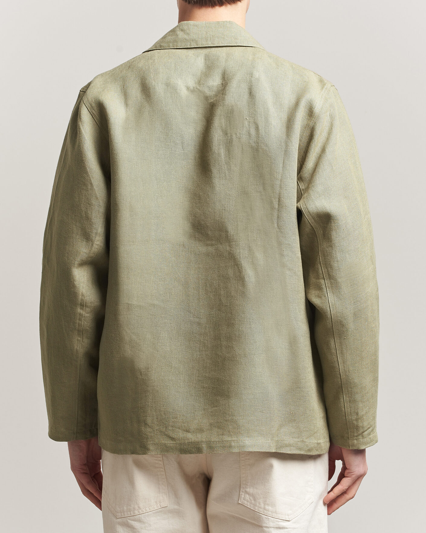 Herr | Skjortor | Peregrine | Windsor Linen Shacket Khaki