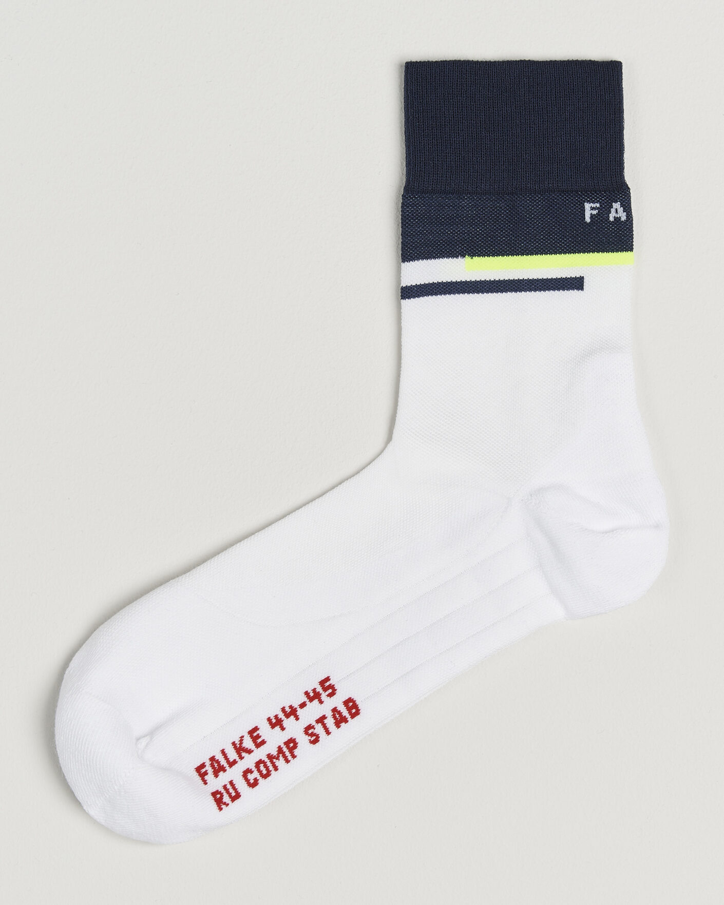Herr | Underkläder | Falke Sport | RU Compression Stabilizing Running Socks White
