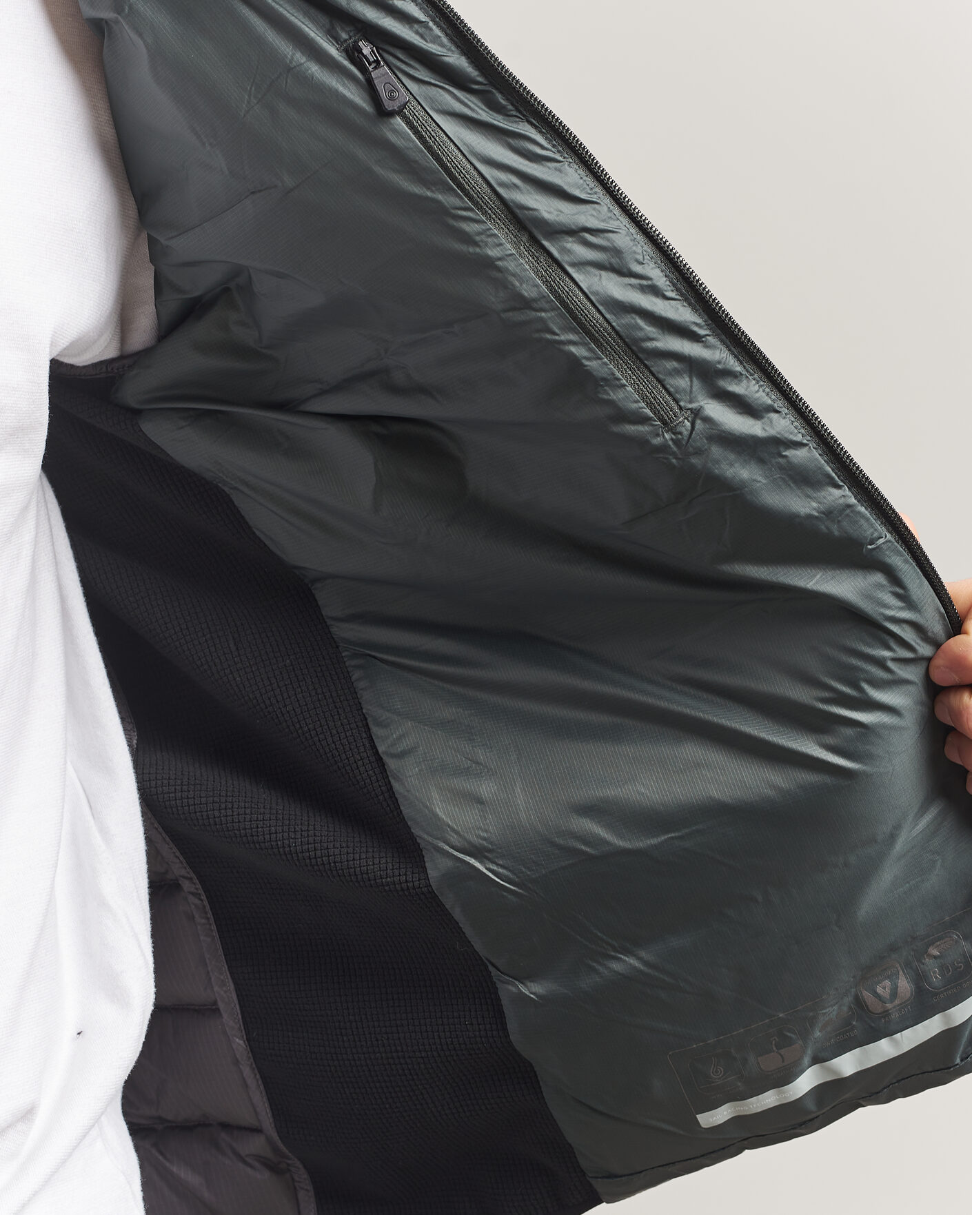 Herr | Jackor | Sail Racing | Spray Hooded Hybrid Jacket Aurora Green