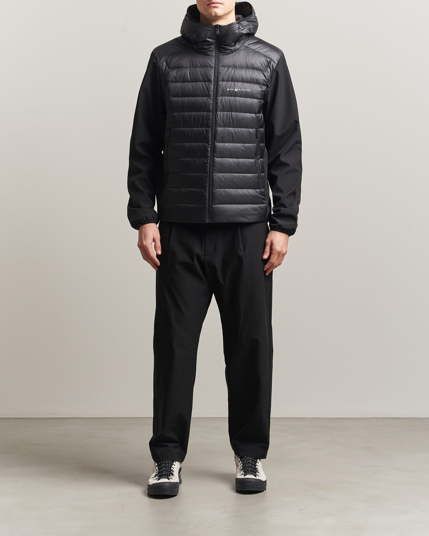 Herr | Jackor | Sail Racing | Spray Hooded Hybrid Jacket Carbon