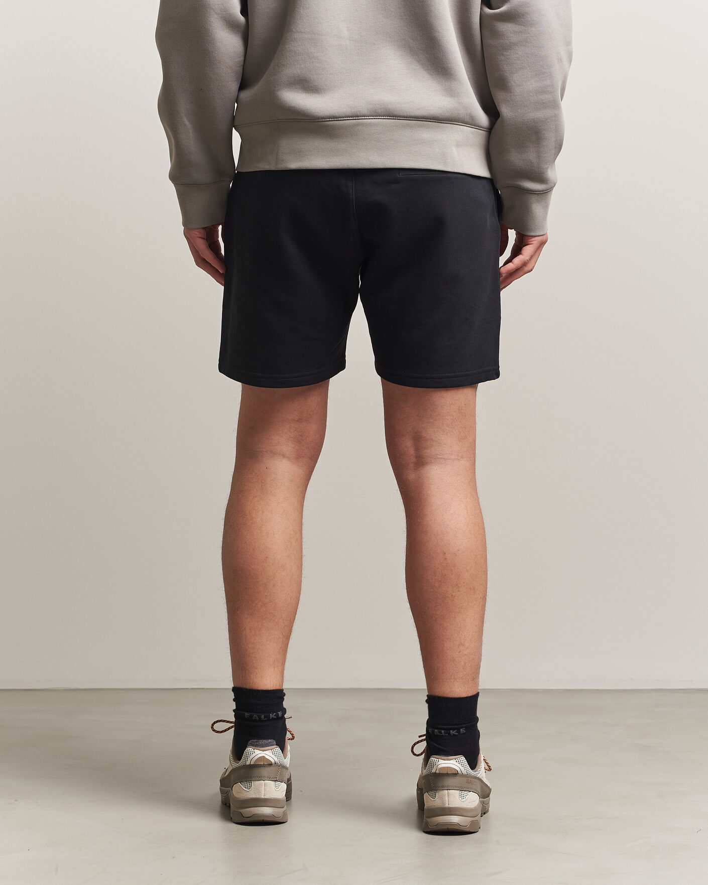 Herr | Shorts | Sail Racing | Bowman Monochrome Sweatshorts Carbon