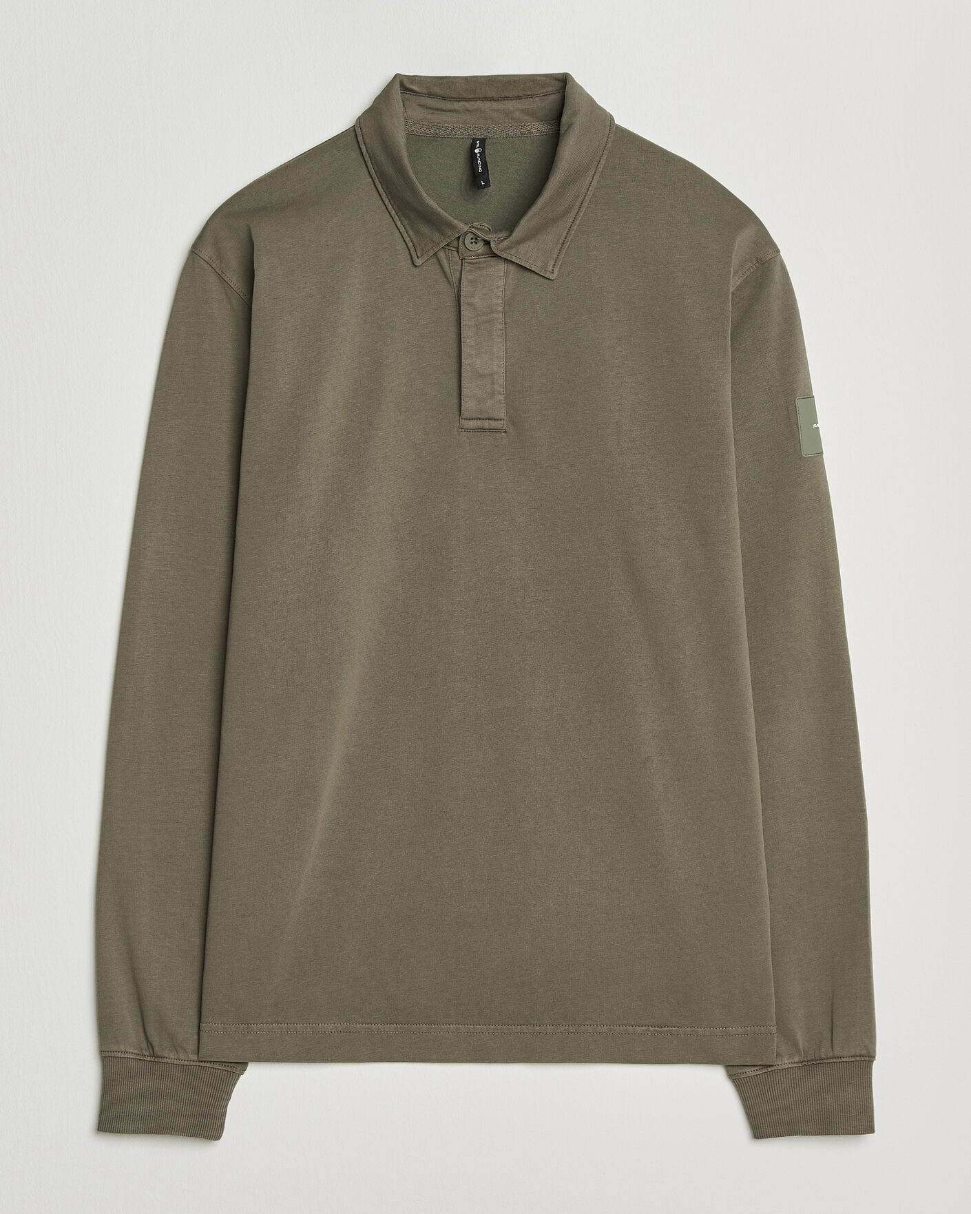 Herr | Tröjor | Sail Racing | Wind Pigment Dyed Rugger Mud Green