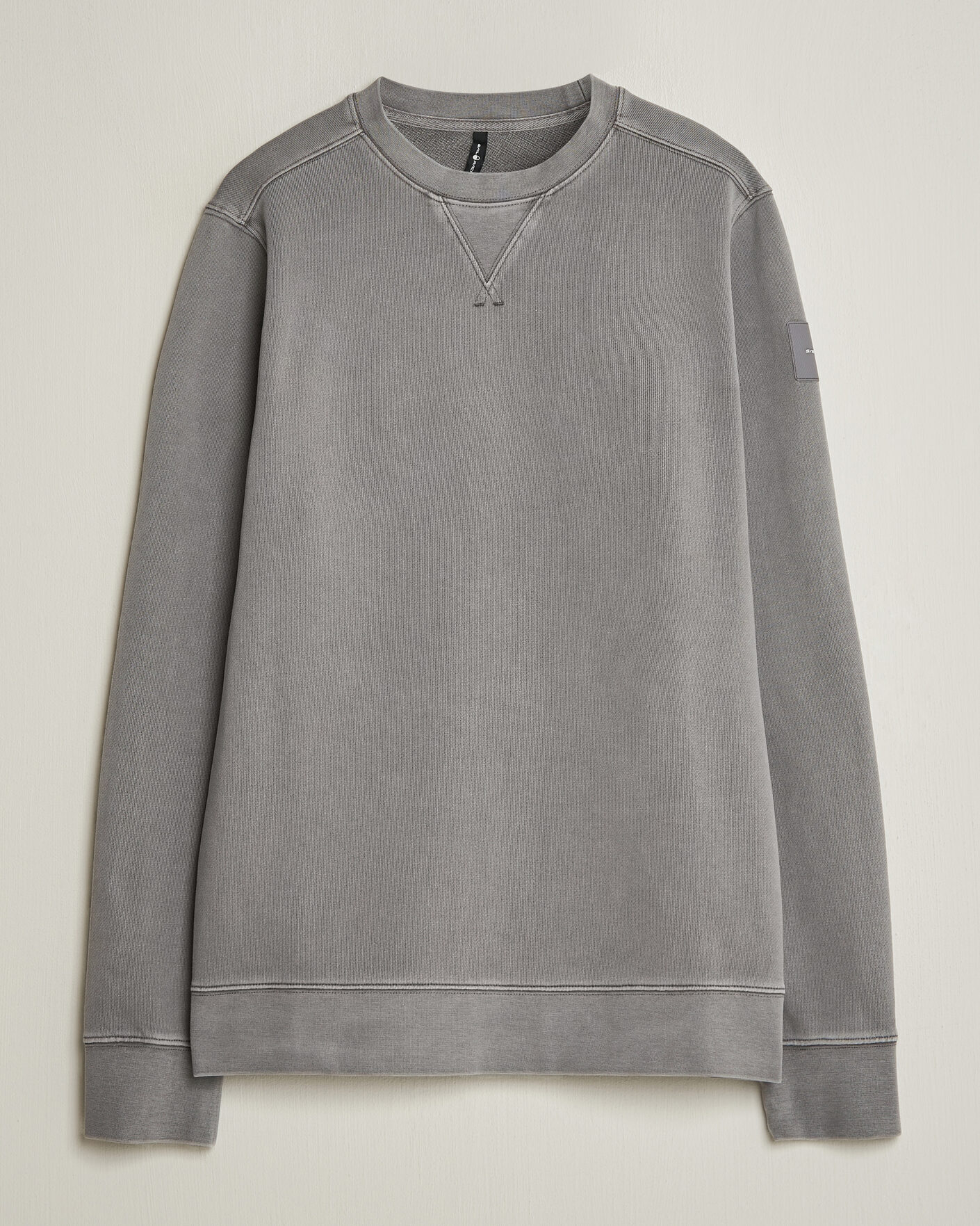 Herr | Tröjor | Sail Racing | Wind Pigment Dyed Sweatshirt Frost Grey