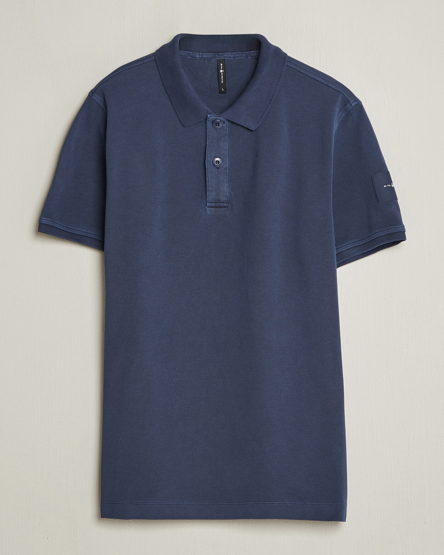 Herr | Pikéer | Sail Racing | Wind Pigment Dyed Polo Dark Navy