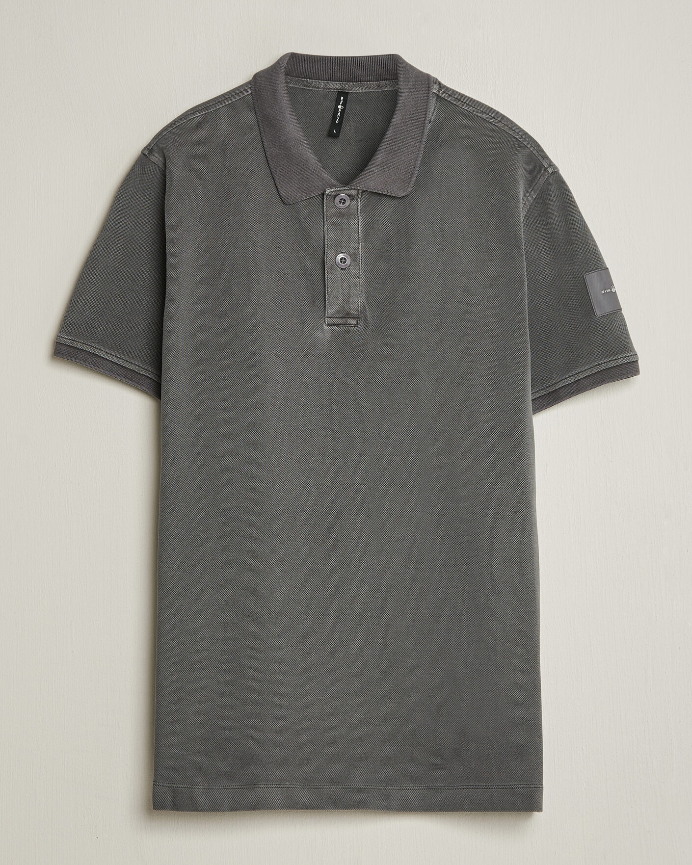 Herr | Pikéer | Sail Racing | Wind Pigment Dyed Polo Frost Grey