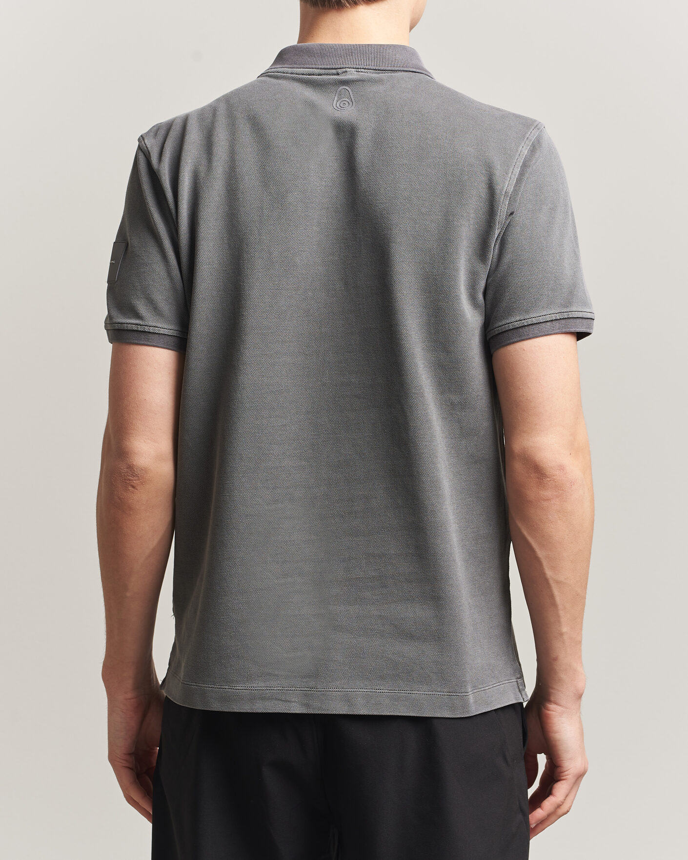 Herr | Pikéer | Sail Racing | Wind Pigment Dyed Polo Frost Grey
