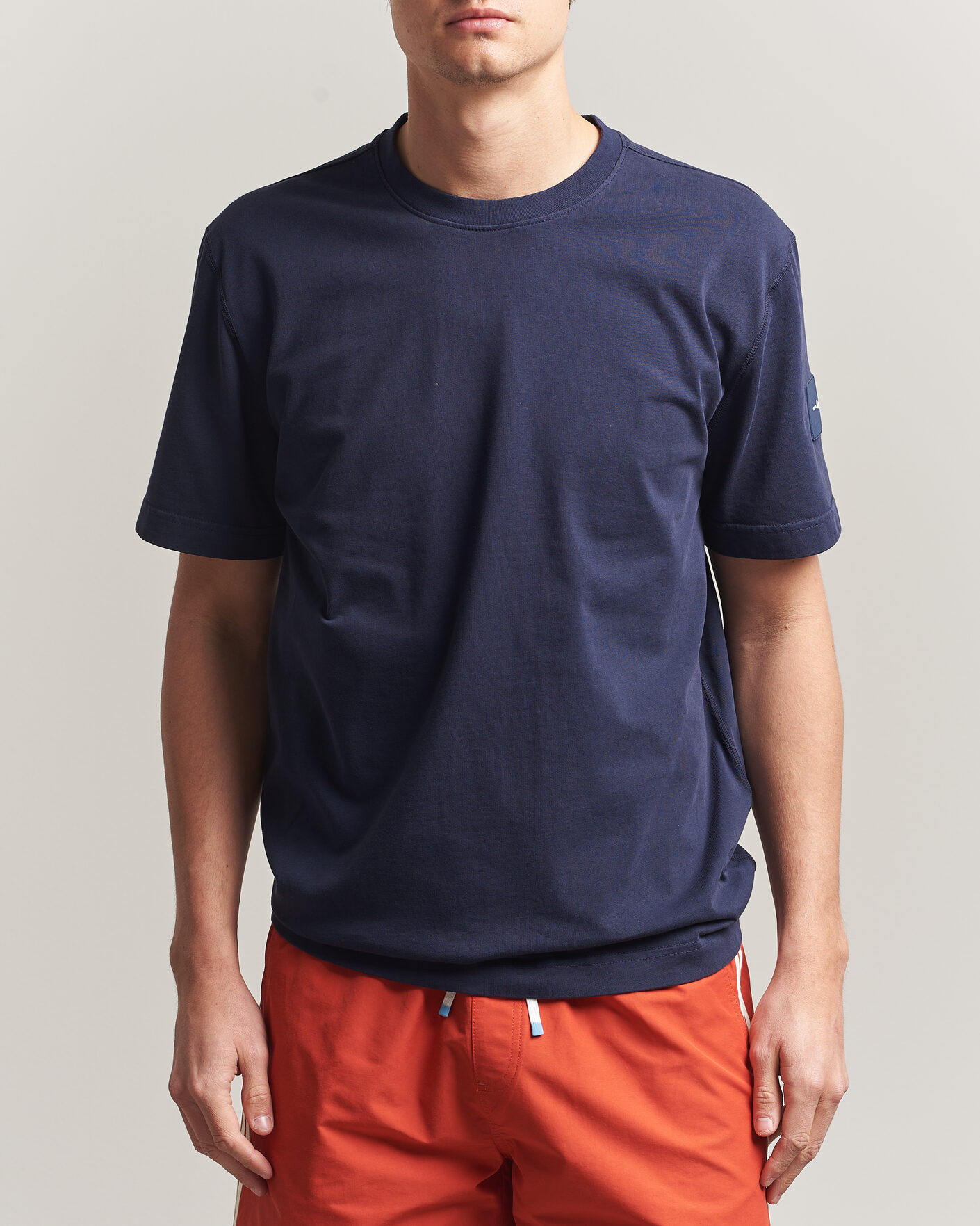 Herr | T-Shirts | Sail Racing | Wind Pigment Dyed T-Shirt Dark Navy
