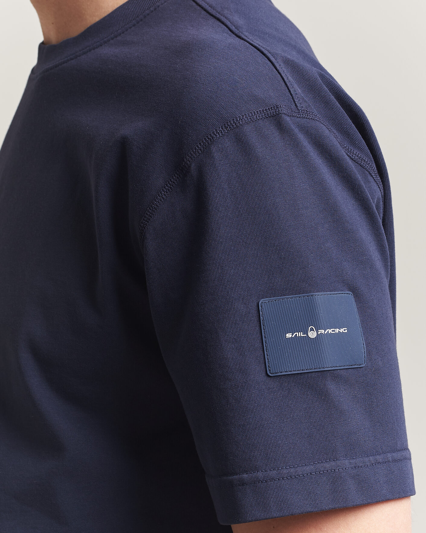 Herr | T-Shirts | Sail Racing | Wind Pigment Dyed T-Shirt Dark Navy