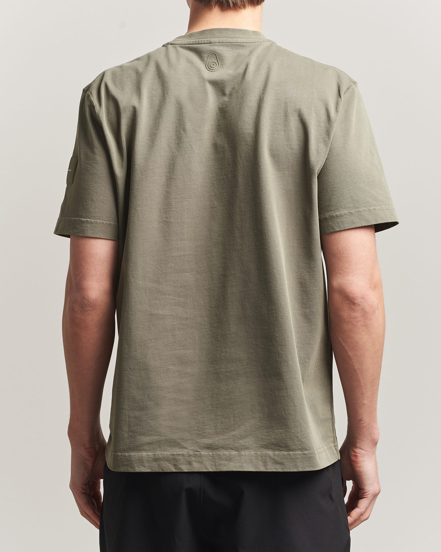 Herr | T-Shirts | Sail Racing | Wind Pigment Dyed T-Shirt Mud Green