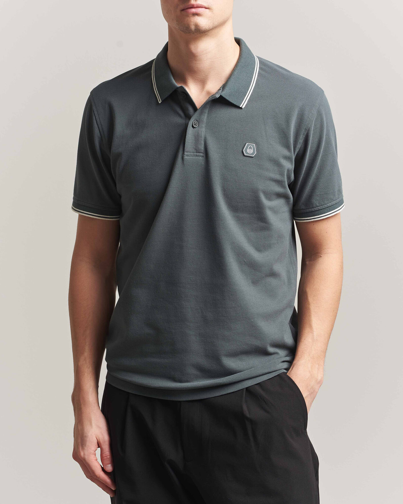 Herr | Pikéer | Sail Racing | Fleet Polo Aurora Green
