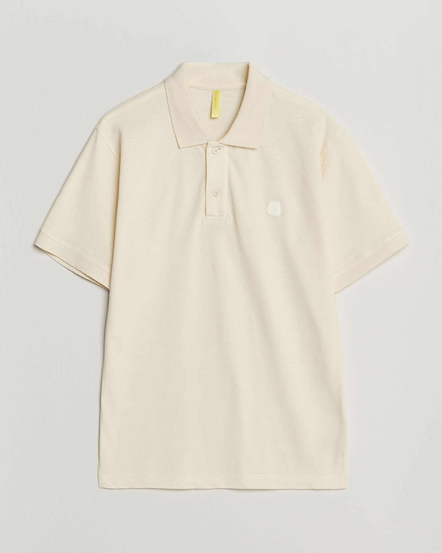 Herr | Pikéer | Sail Racing | Tornado Cotton/Linen Pique Polo Off White
