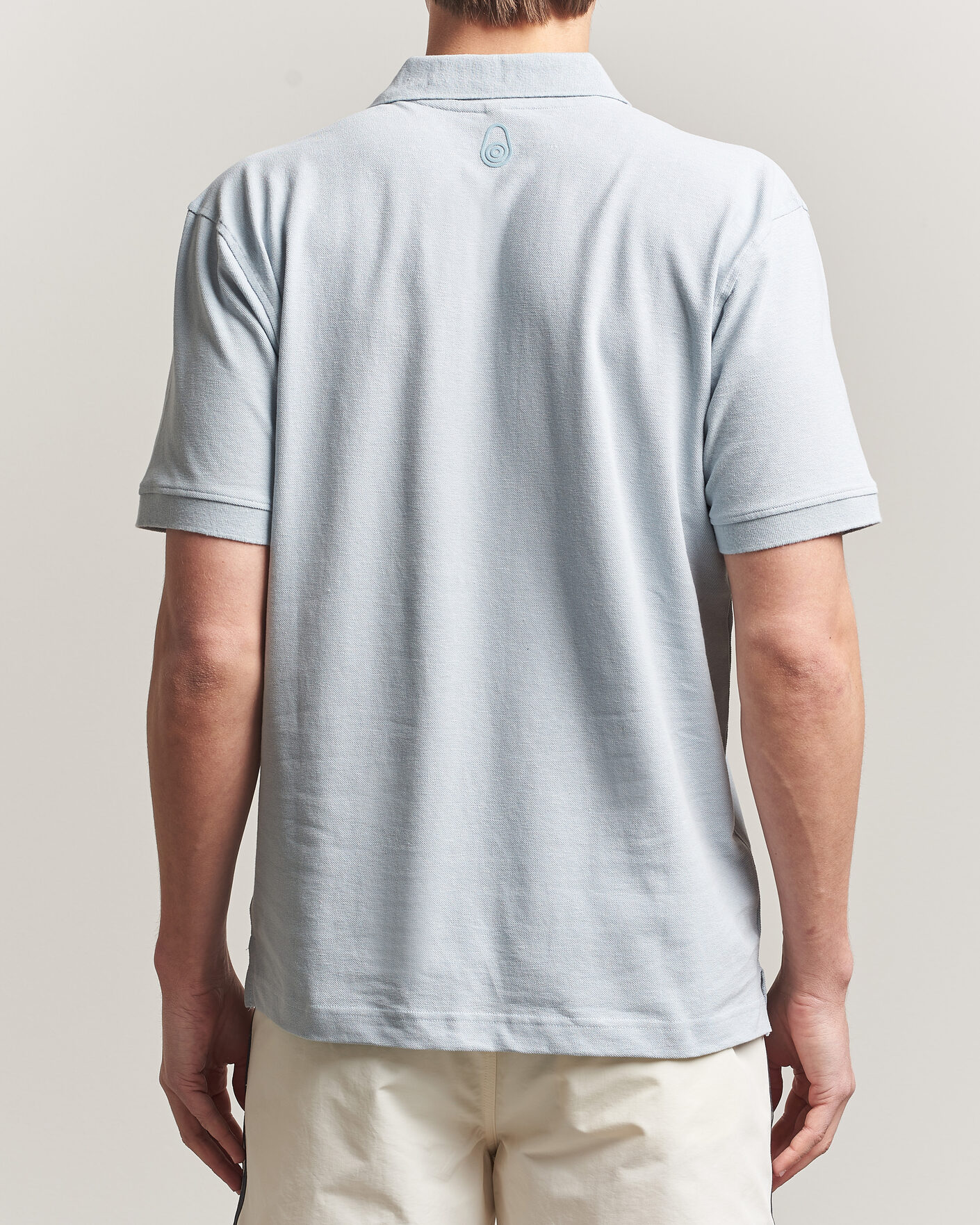 Herr | Pikéer | Sail Racing | Tornado Cotton/Linen Pique Polo Ice Melt