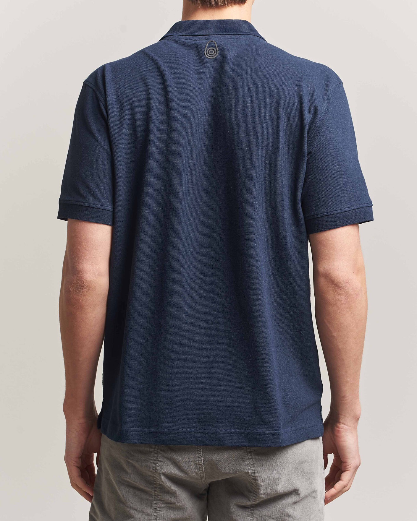 Herr | Pikéer | Sail Racing | Tornado Cotton/Linen Pique Polo Navy