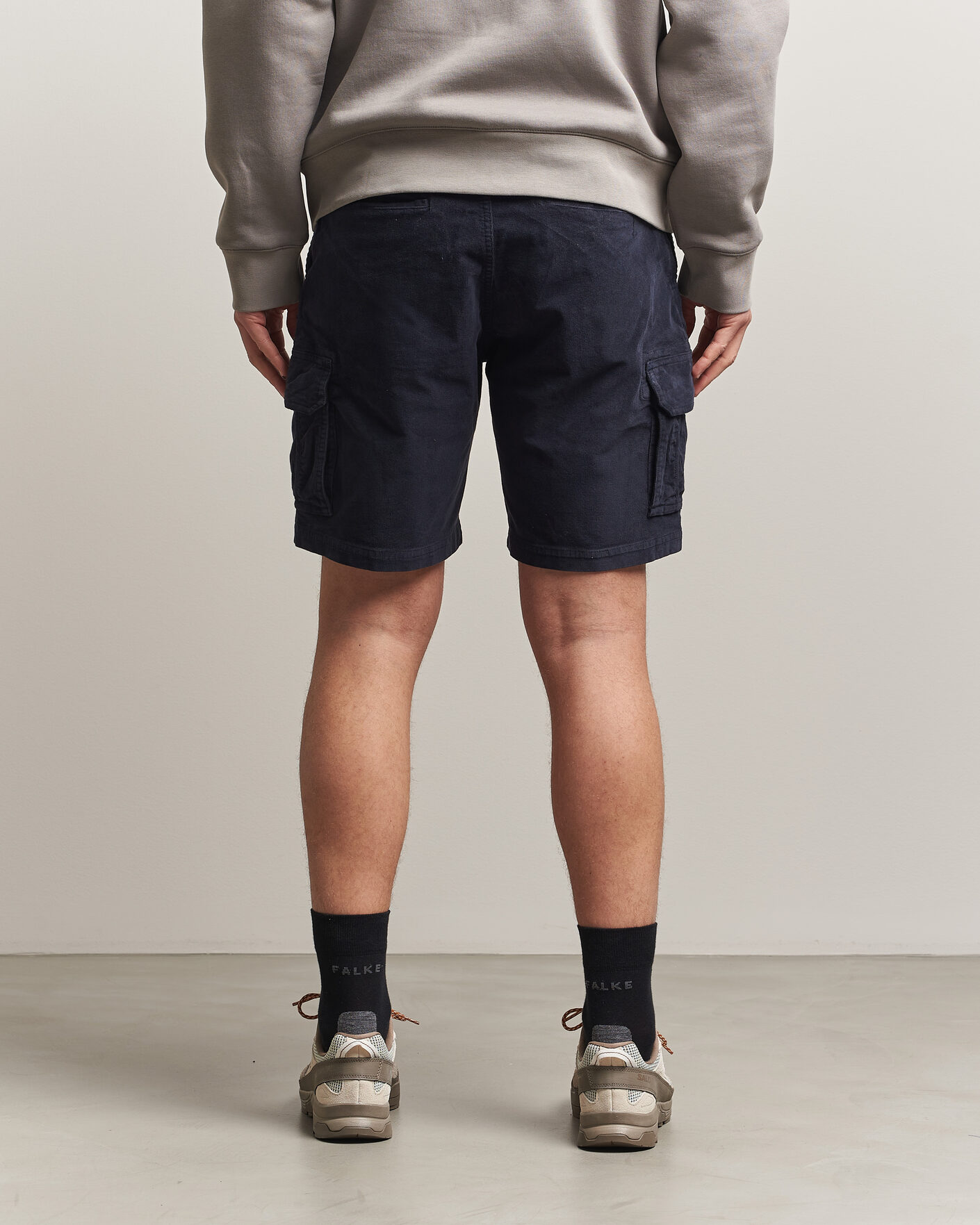 Herr | Shorts | Sail Racing | Grinder Corduroy Cargo Shorts Dark Navy