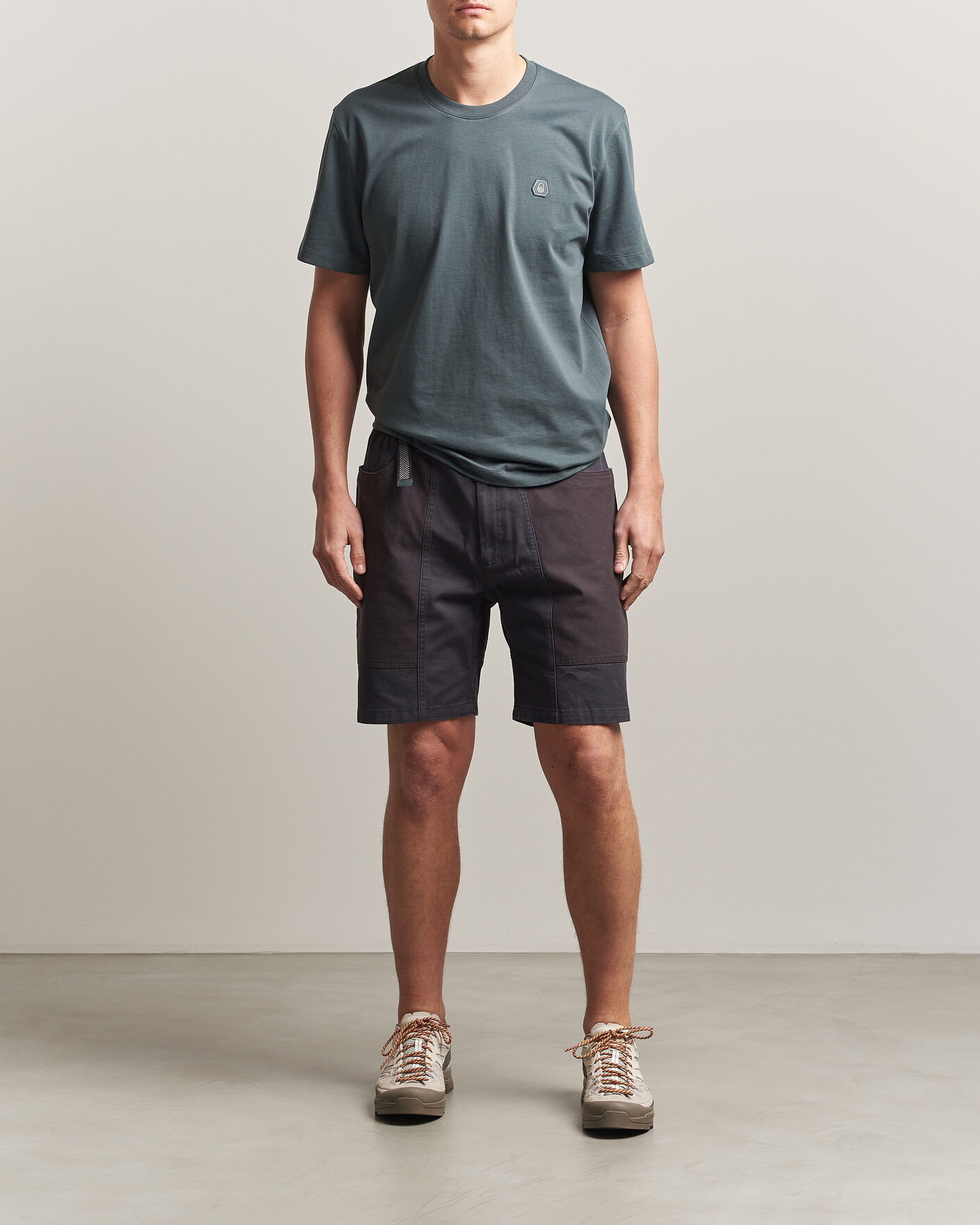 Herr | Shorts | Sail Racing | Breeze Blocked Cotton Twill Shorts Dark Steel Blue