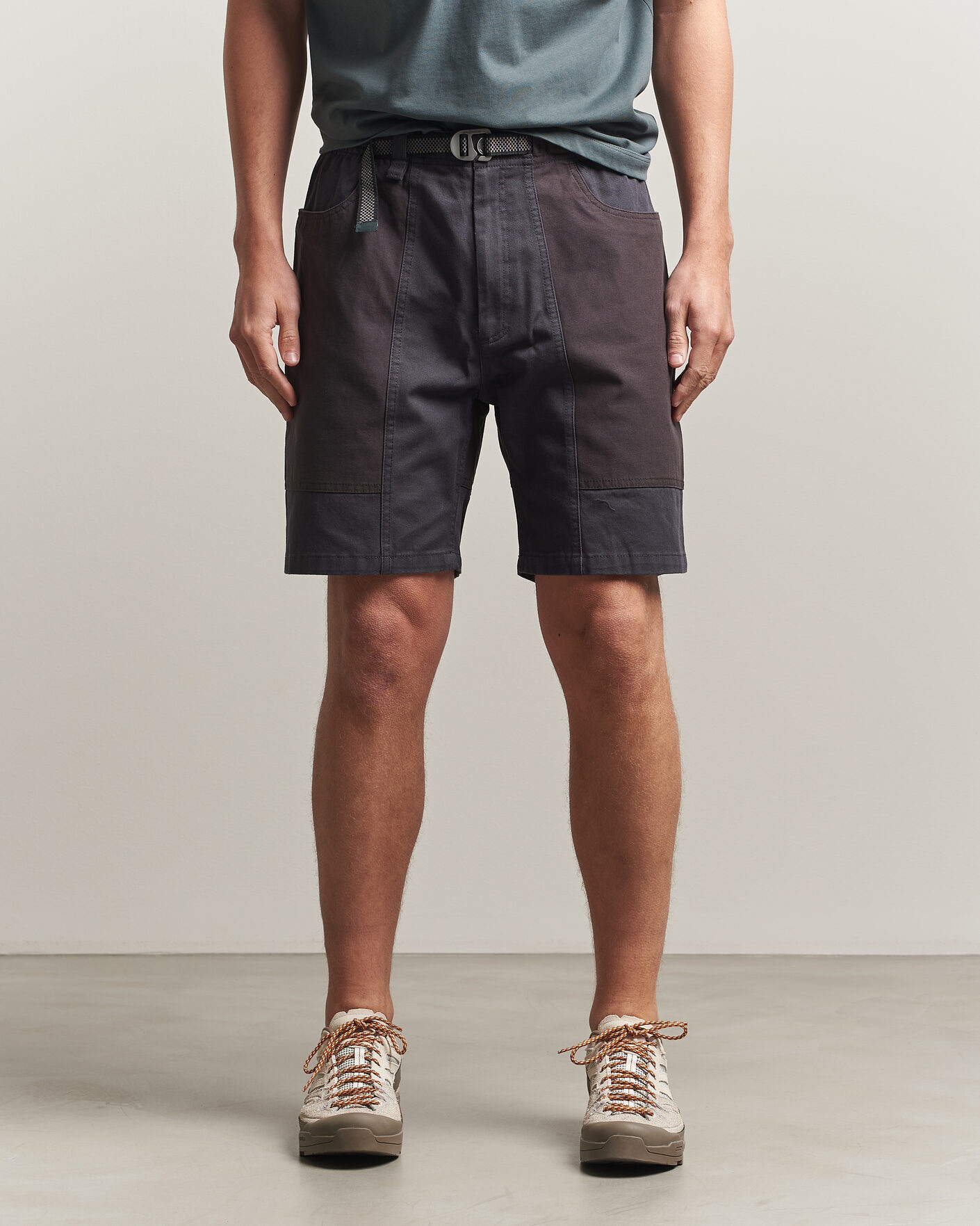 Herr | Shorts | Sail Racing | Breeze Blocked Cotton Twill Shorts Dark Steel Blue