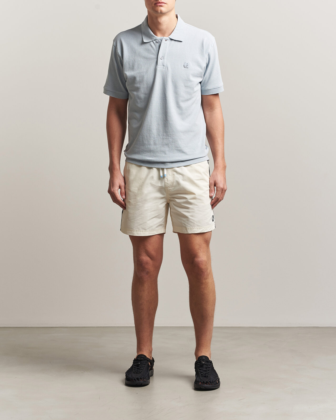 Herr | Badbyxor | Sail Racing | Fleet Swimshorts Off White