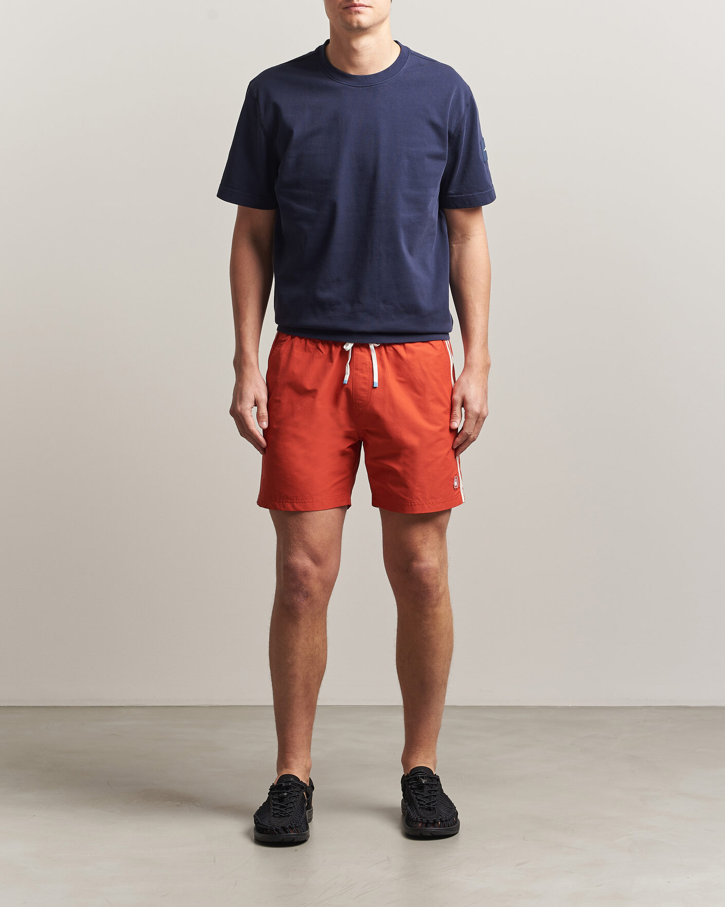 Herr | Badbyxor | Sail Racing | Fleet Swimshorts Aurora Red