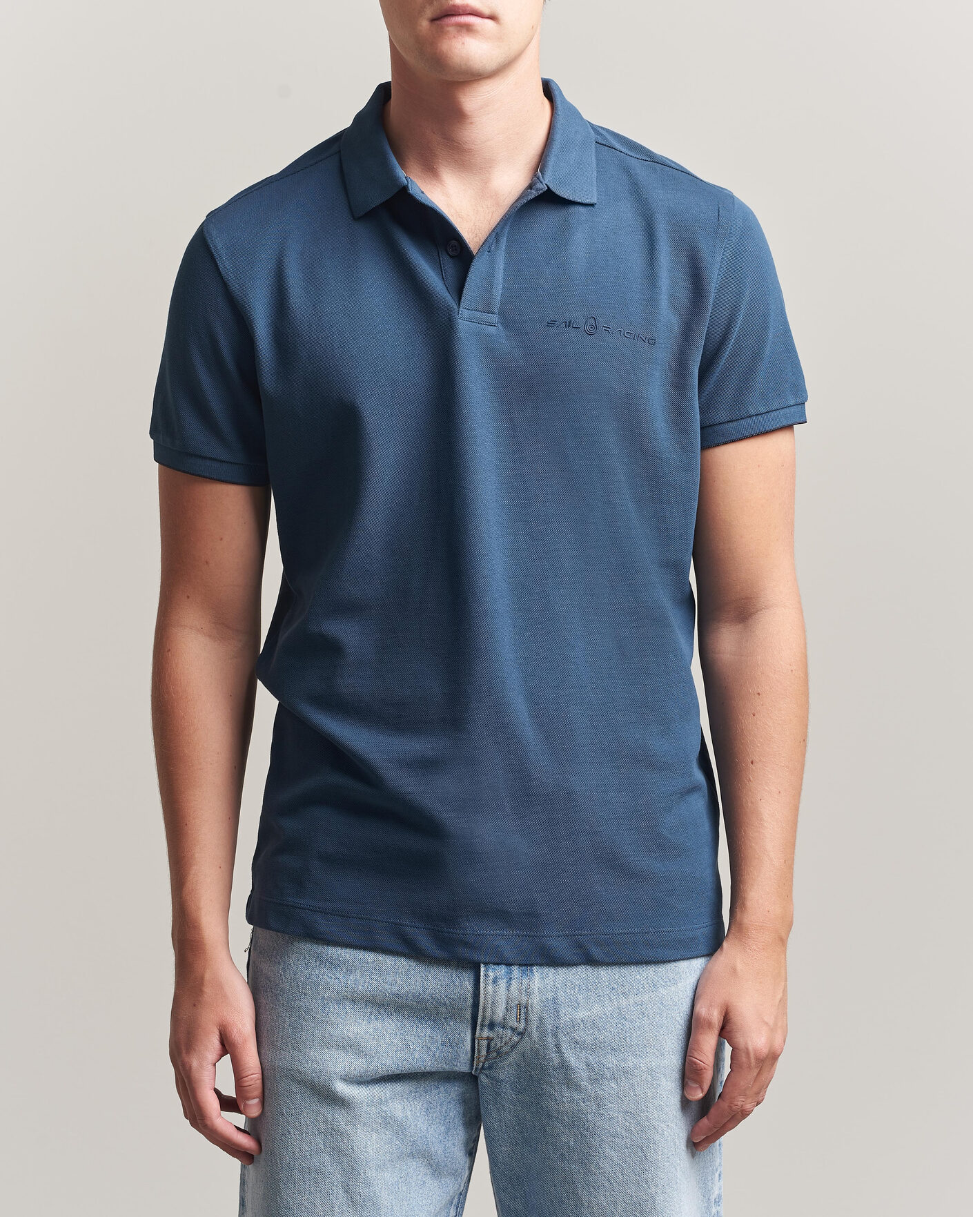 Herr | Pikéer | Sail Racing | Bowman Polo Neptune Blue