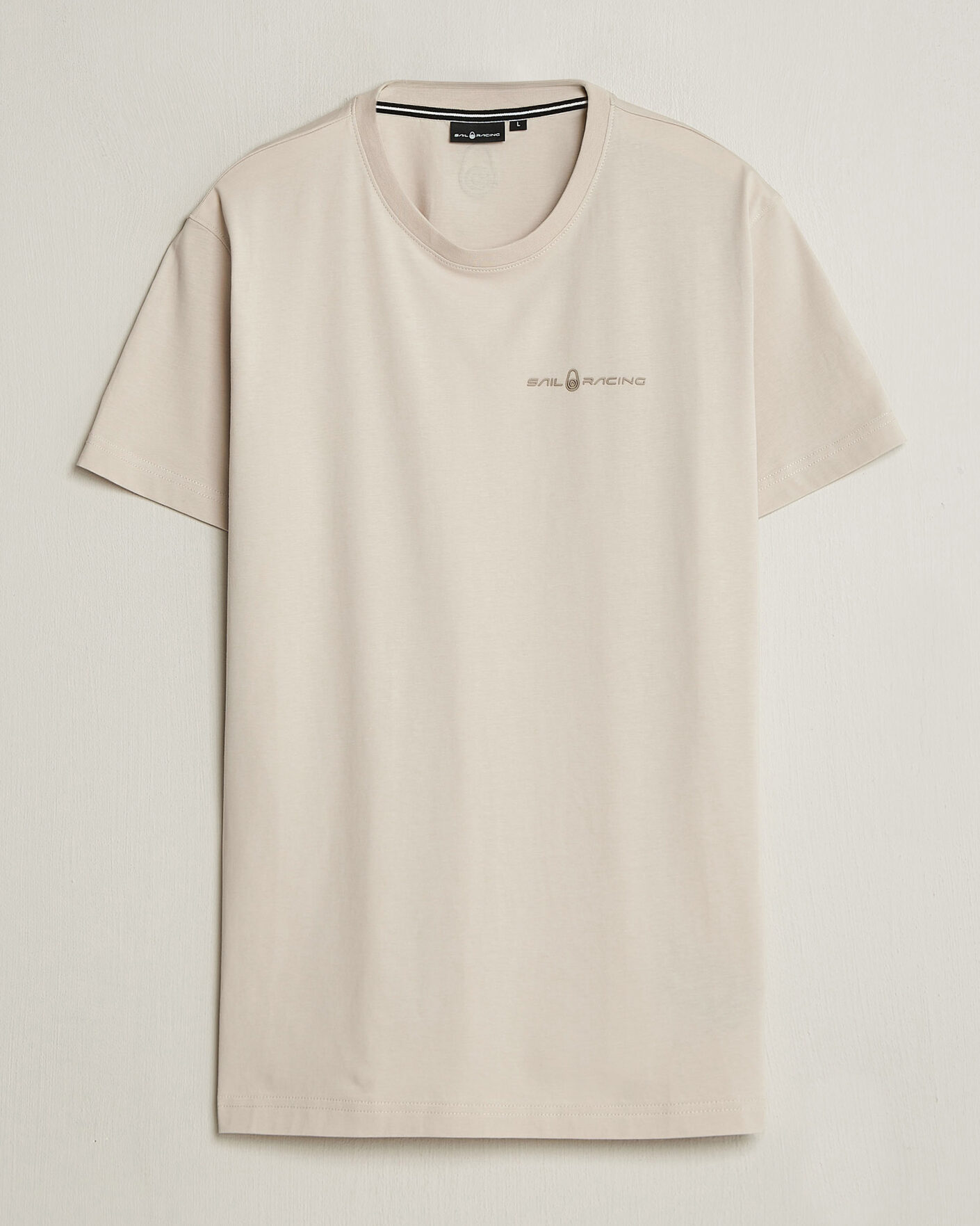 Herr | T-Shirts | Sail Racing | Bowman Crew Neck T-Shirt Ecru