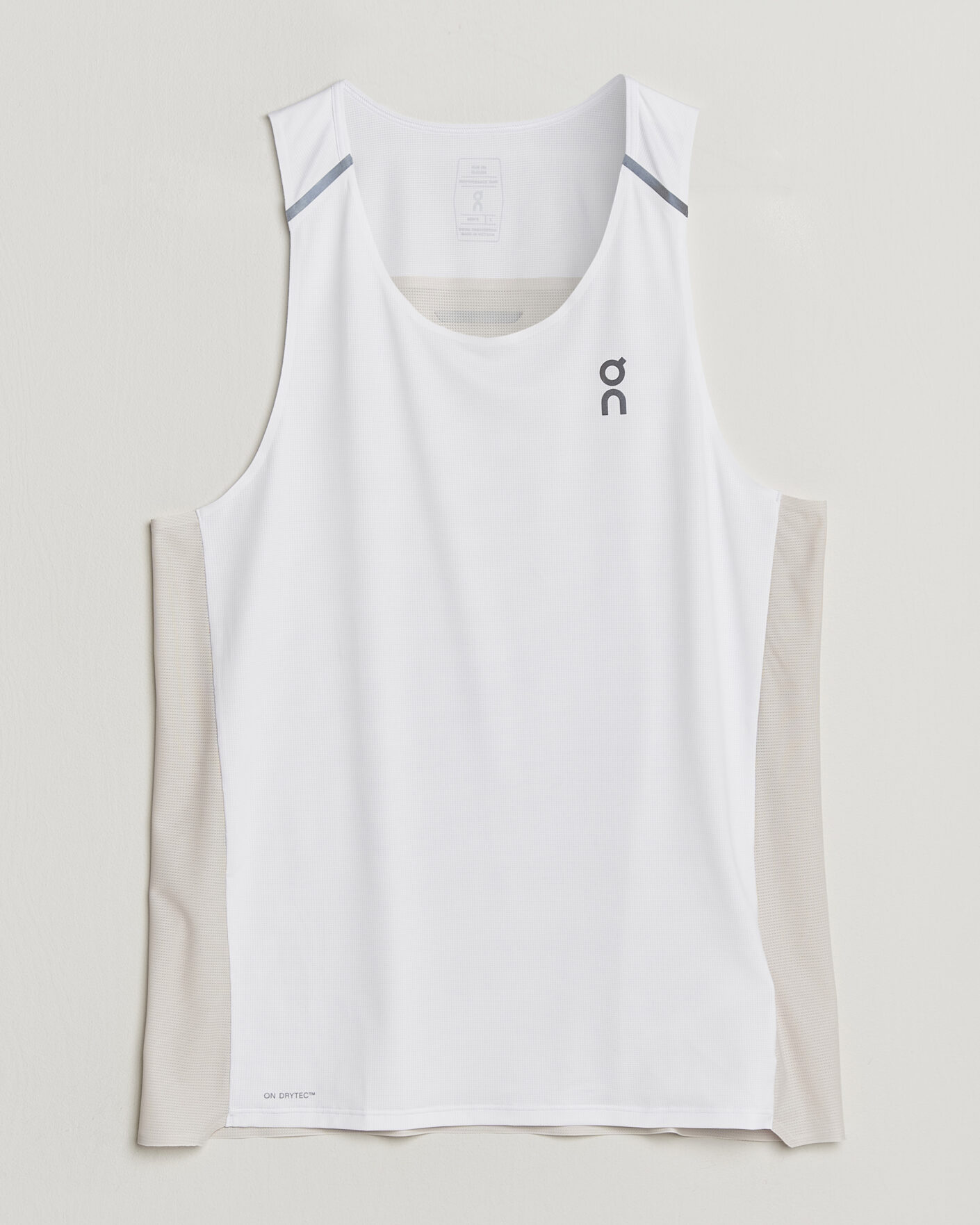 Herr | T-Shirts | On | Performance Tank  White/Silver
