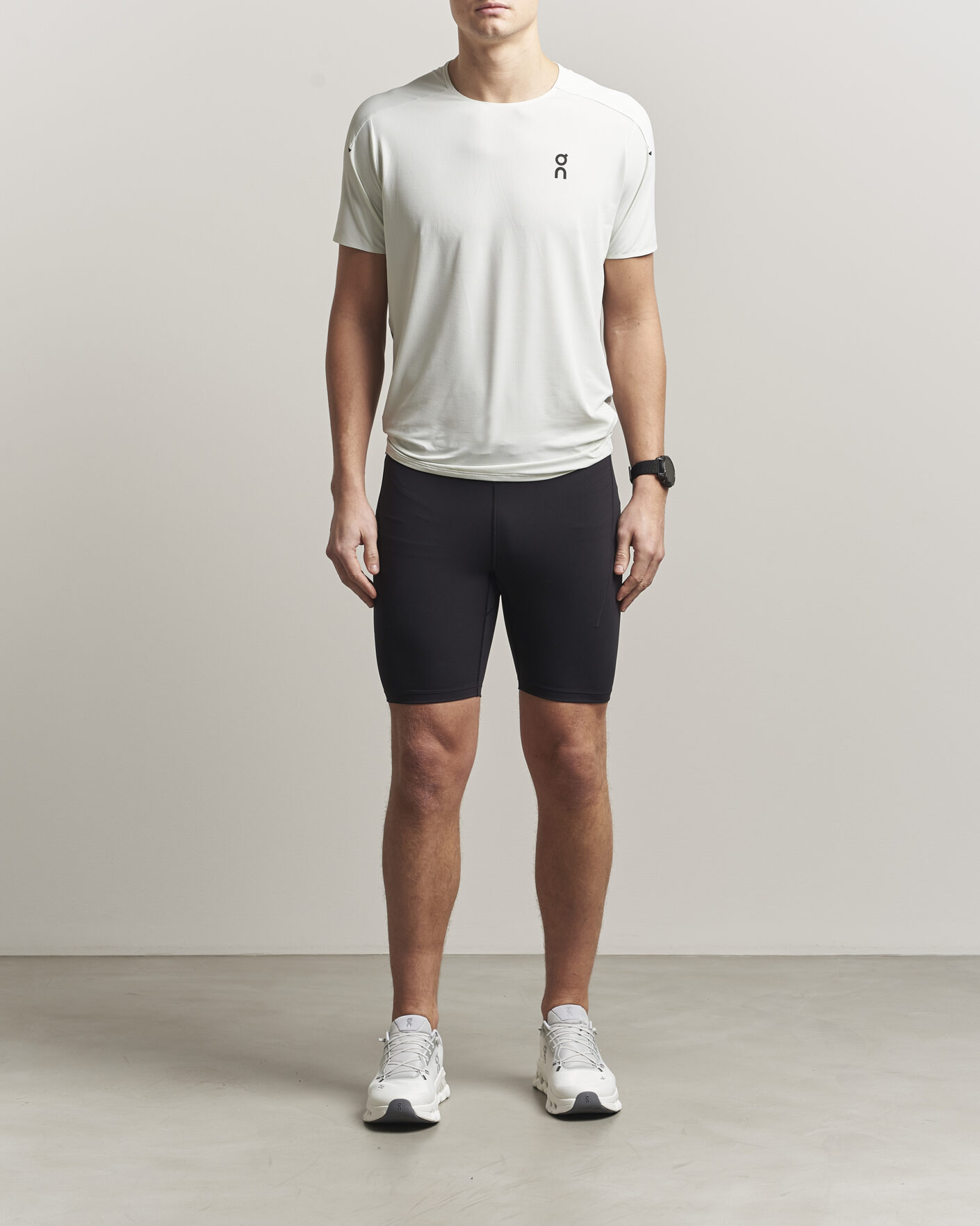Herr | Byxor | On | 8 Inch Performance Tights Black