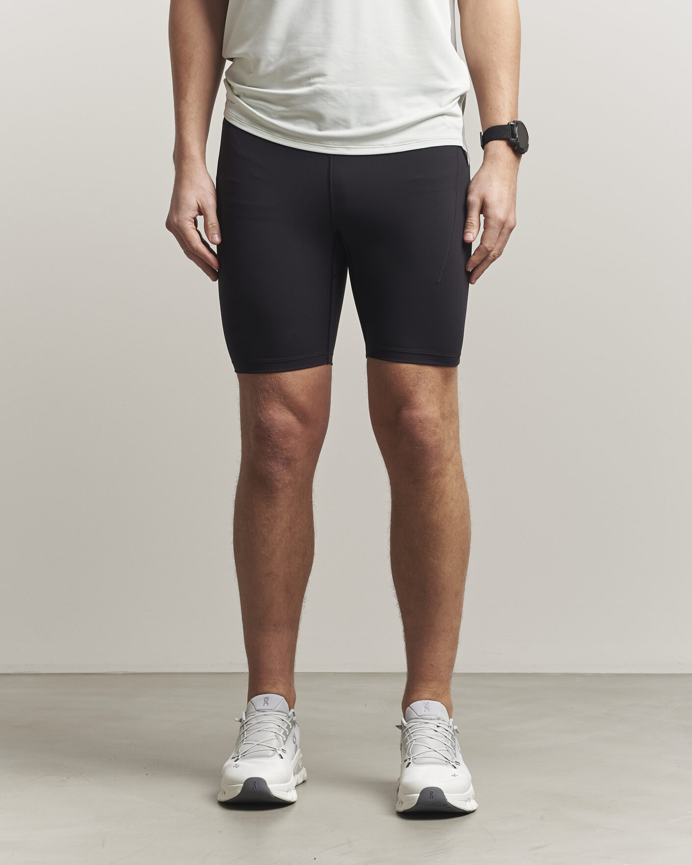 Herr | Byxor | On | 8 Inch Performance Tights Black