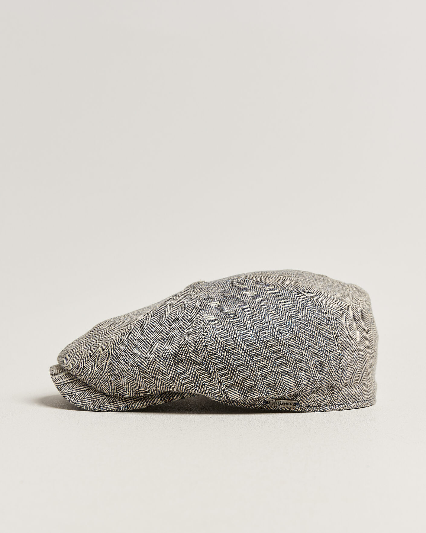 Herr | Hattar & kepsar | Wigéns | Newsboy Retro Herringbone Cap Blue