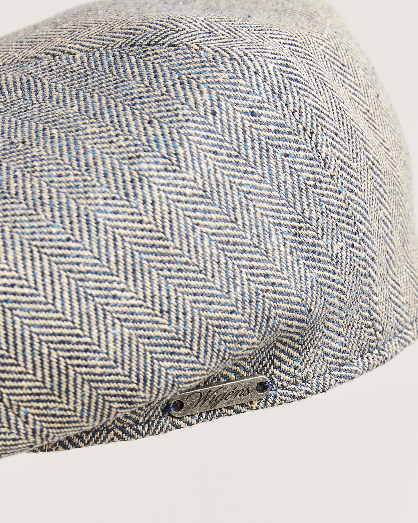Herr | Hattar & kepsar | Wigéns | Newsboy Retro Herringbone Cap Blue