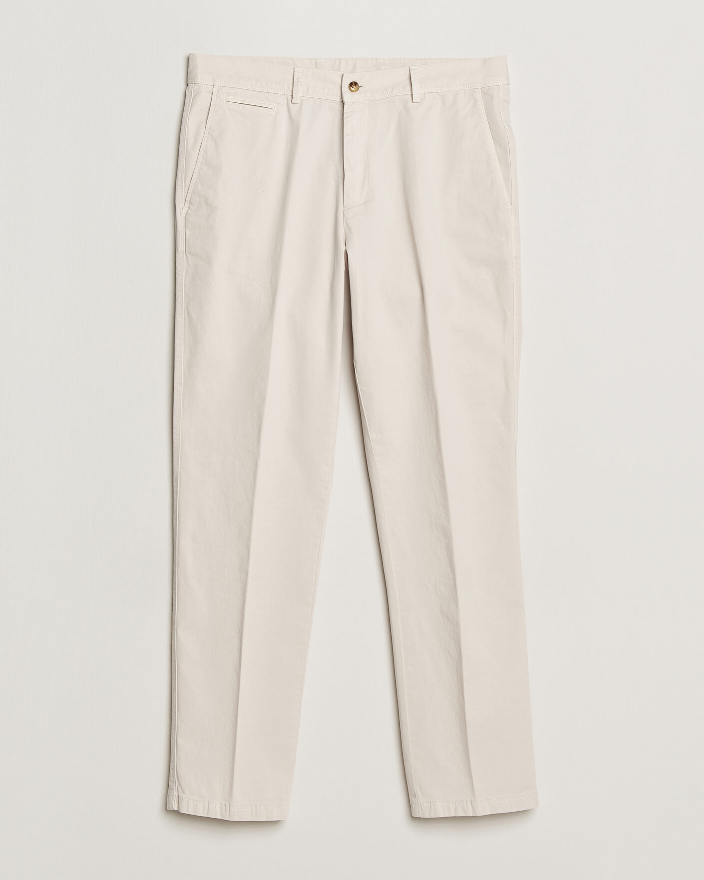 Herr | Byxor | Oscar Jacobson | Danik Cotton Trousers White