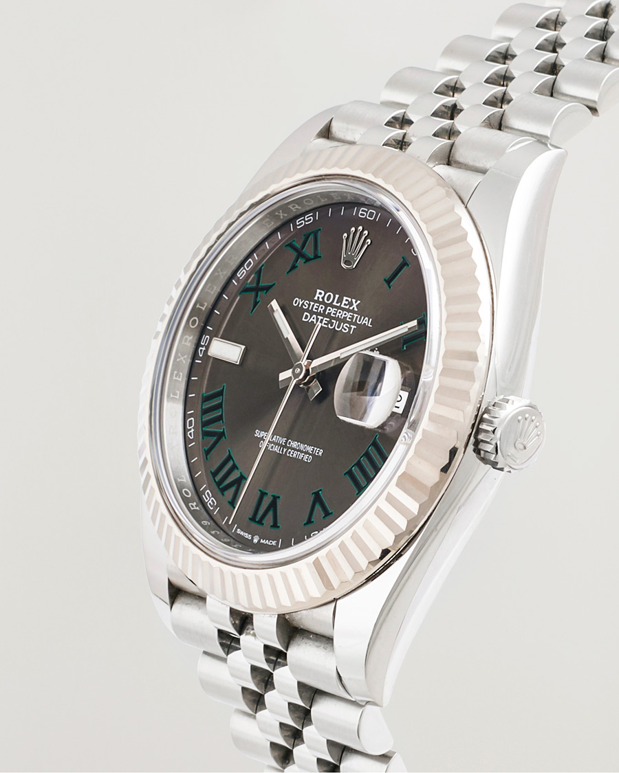 Herr | Pre-Owned & Vintage Watches | Rolex Pre-Owned | Datejust 41 Wimbledon 