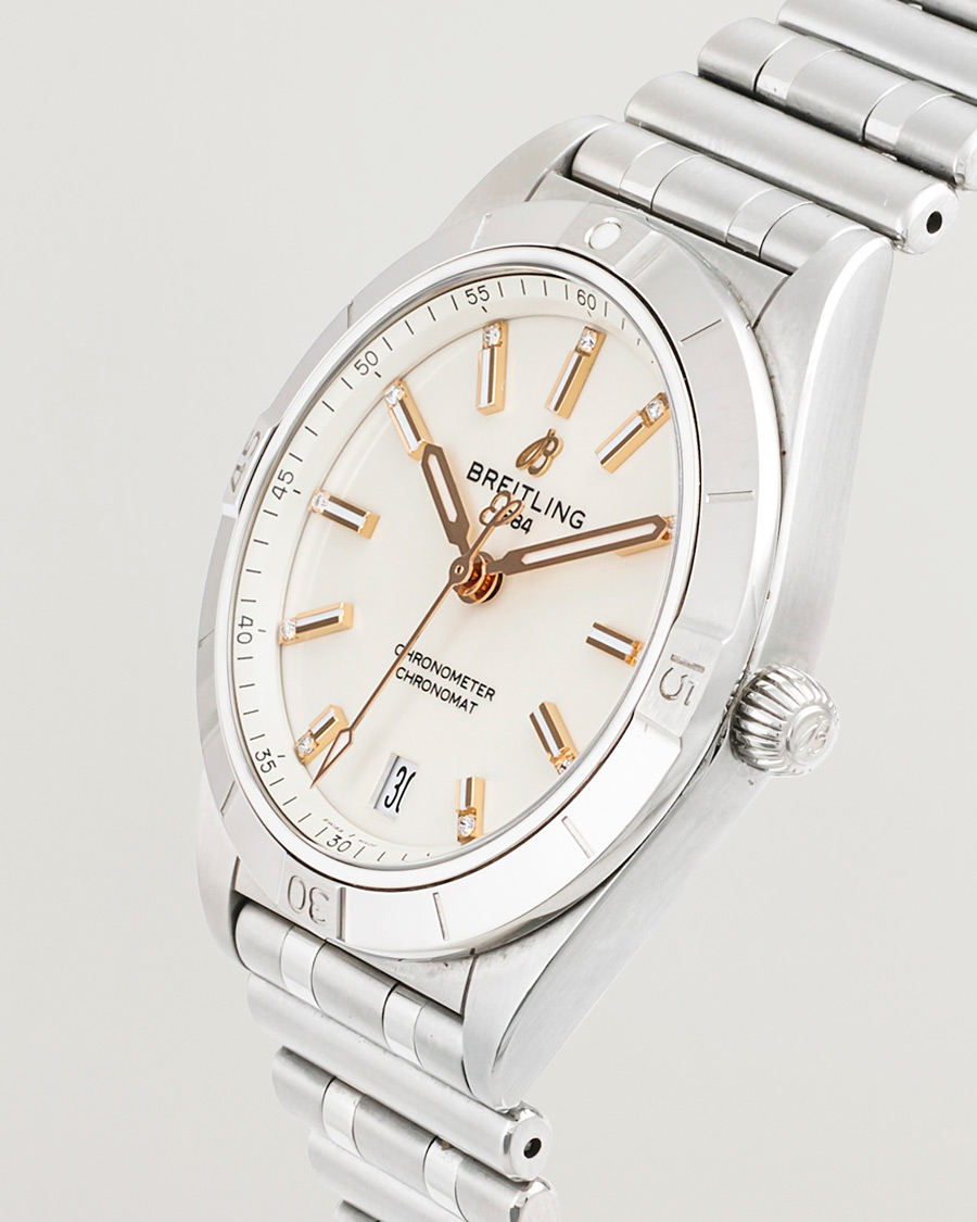 Herr | Pre-Owned & Vintage Watches | Breitling Pre-Owned | Chronomat 36 Diamant